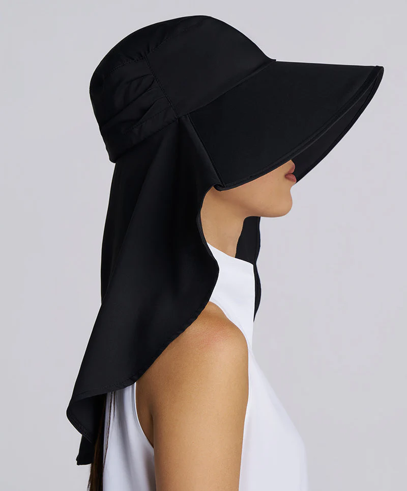 Anastasia Elegant Full Coverage Hat | Black - Image 4
