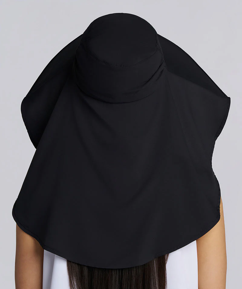 Anastasia Elegant Full Coverage Hat | Black - Image 5