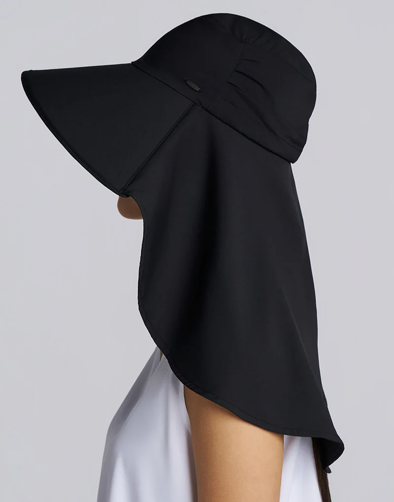 Anastasia Elegant Full Coverage Hat | Black - Image 6