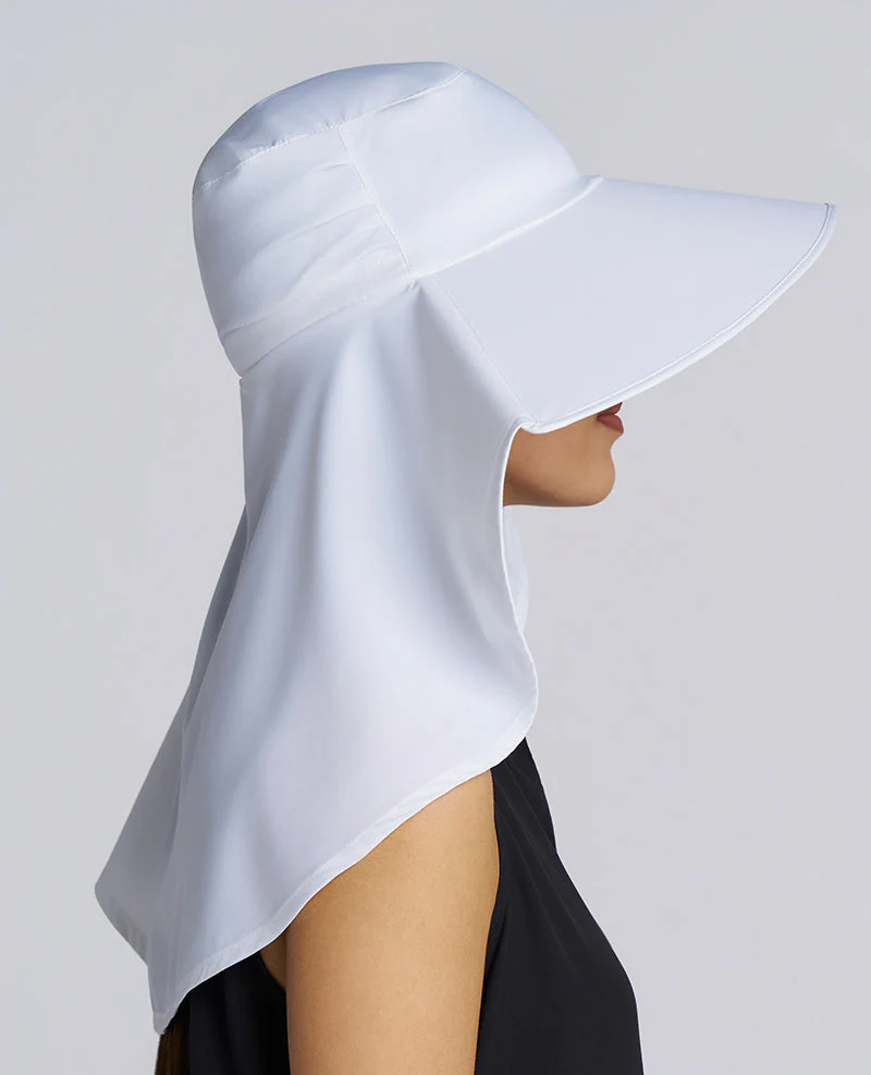 Anastasia Elegant Full Coverage Hat | White - Image 4
