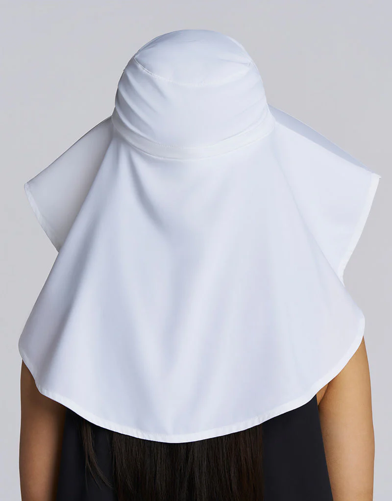 Anastasia Elegant Full Coverage Hat | White - Image 5