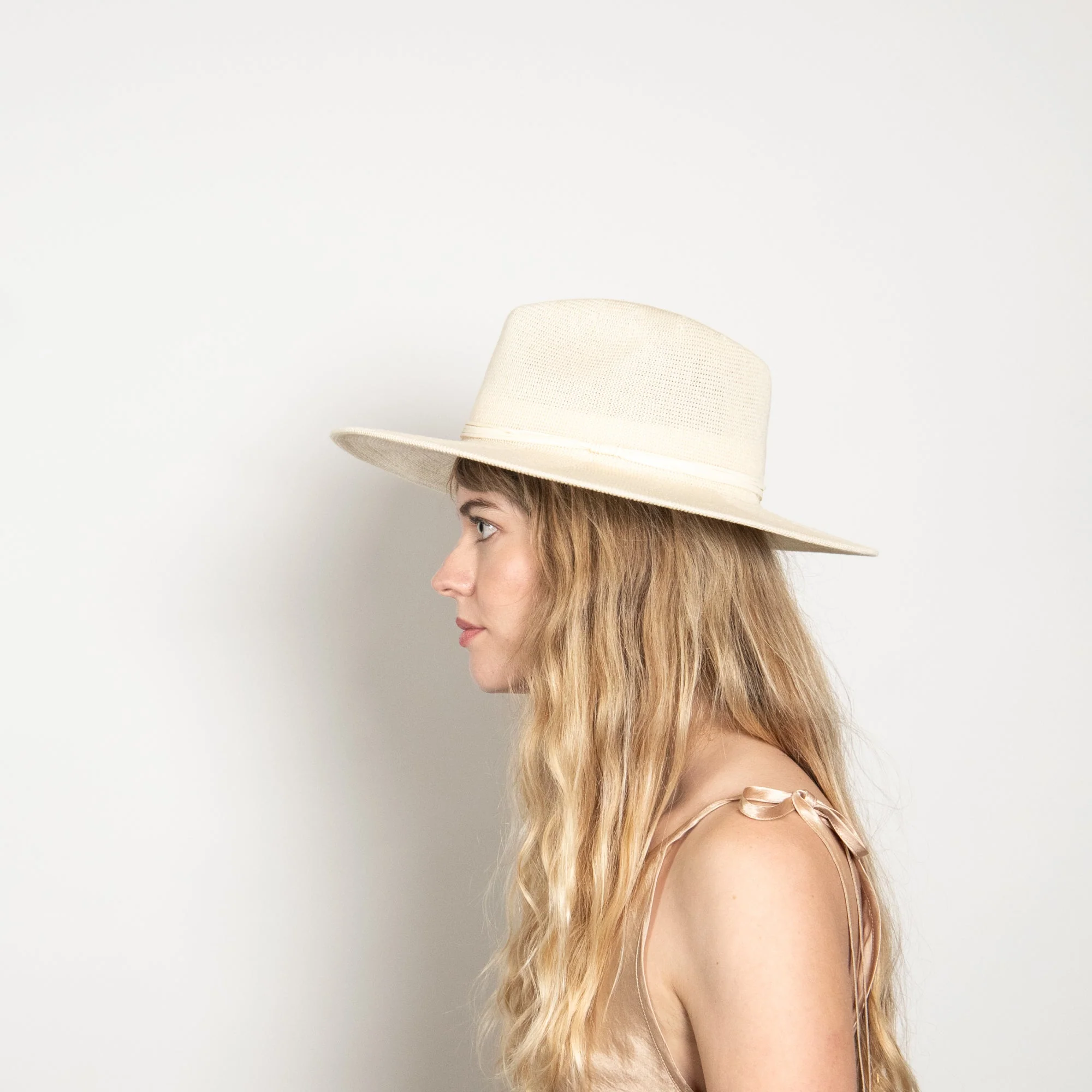 Beacon Mesh Panama Fedora | Ivory - Image 8