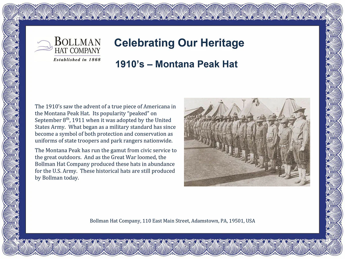 1910s Bollman Heritage Collection Montana Peak - Image 9