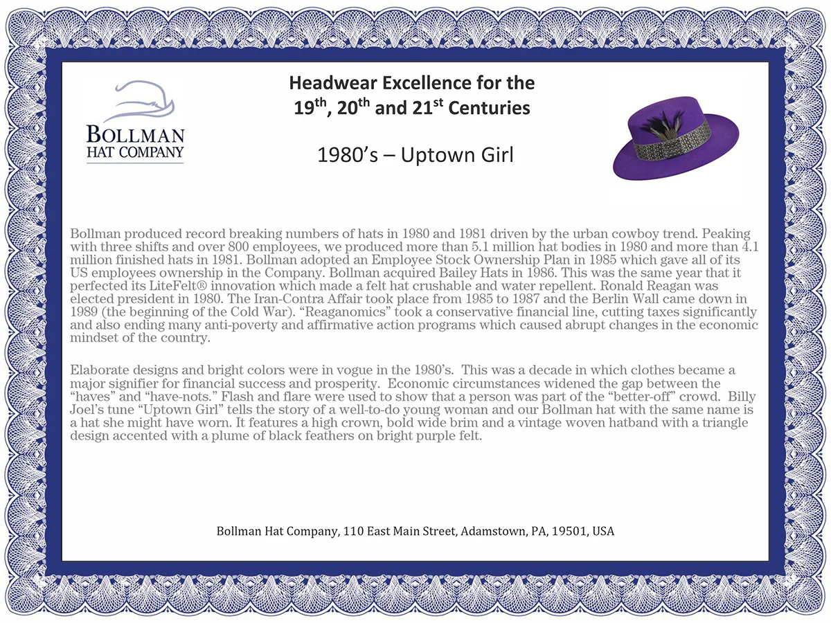 1980s Bollman Heritage Collection Uptown Girl - Image 6