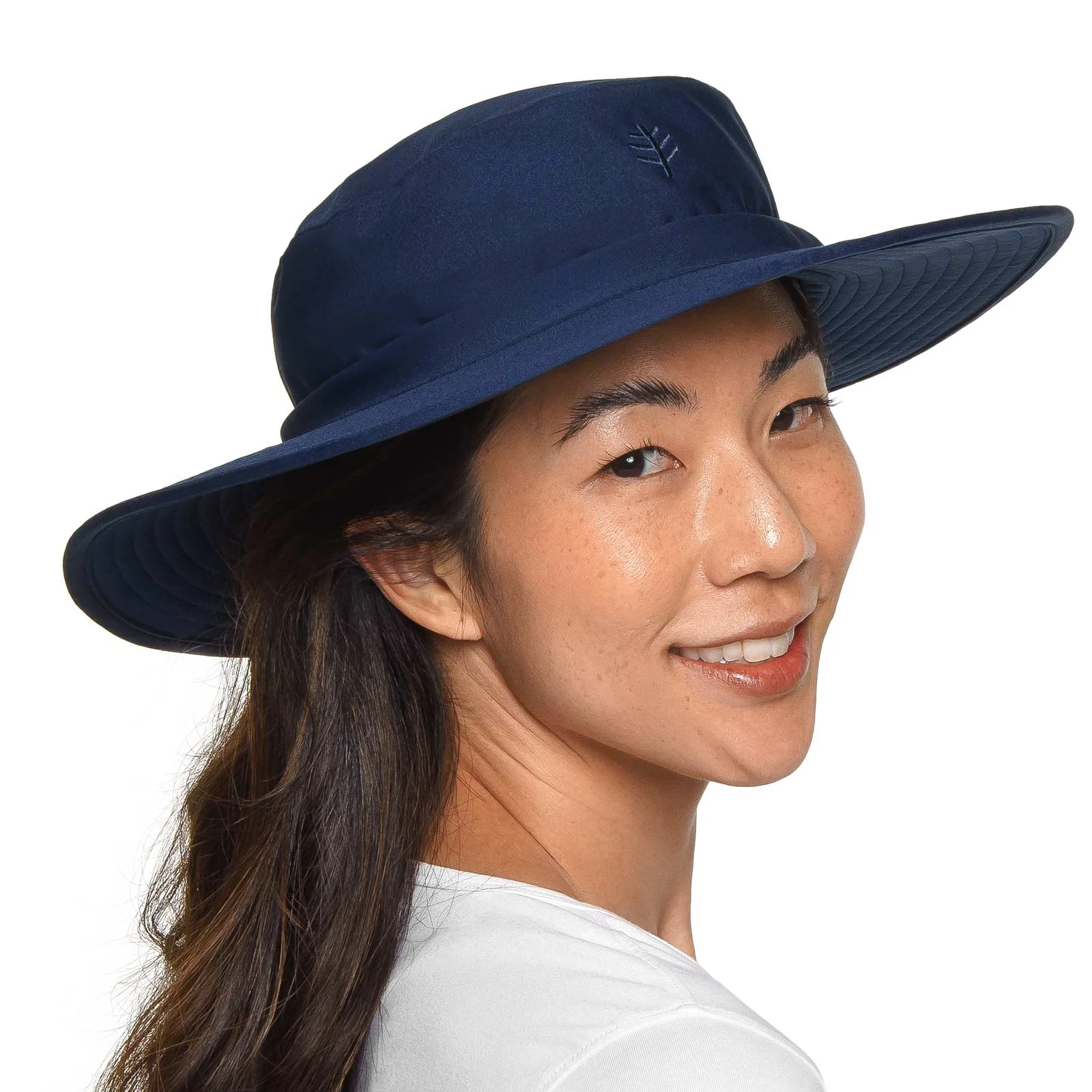 Brighton Chlorine Resistant Pool Hat | Navy - Image 4