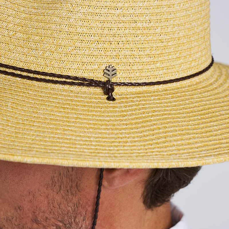 Comber Wide Brim Braided Sun Hat | Natural - Image 8