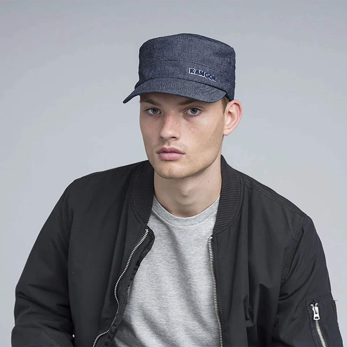 Denim Flexfit Army Cap - Image 9