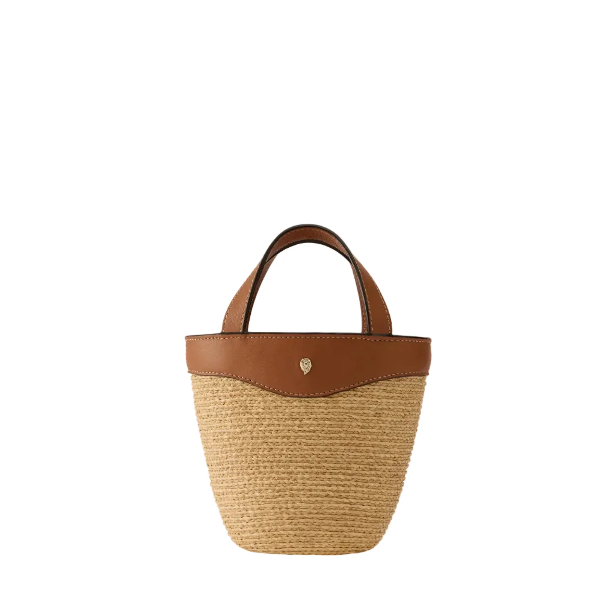 Ama Raffia Braid Basket - Image 5