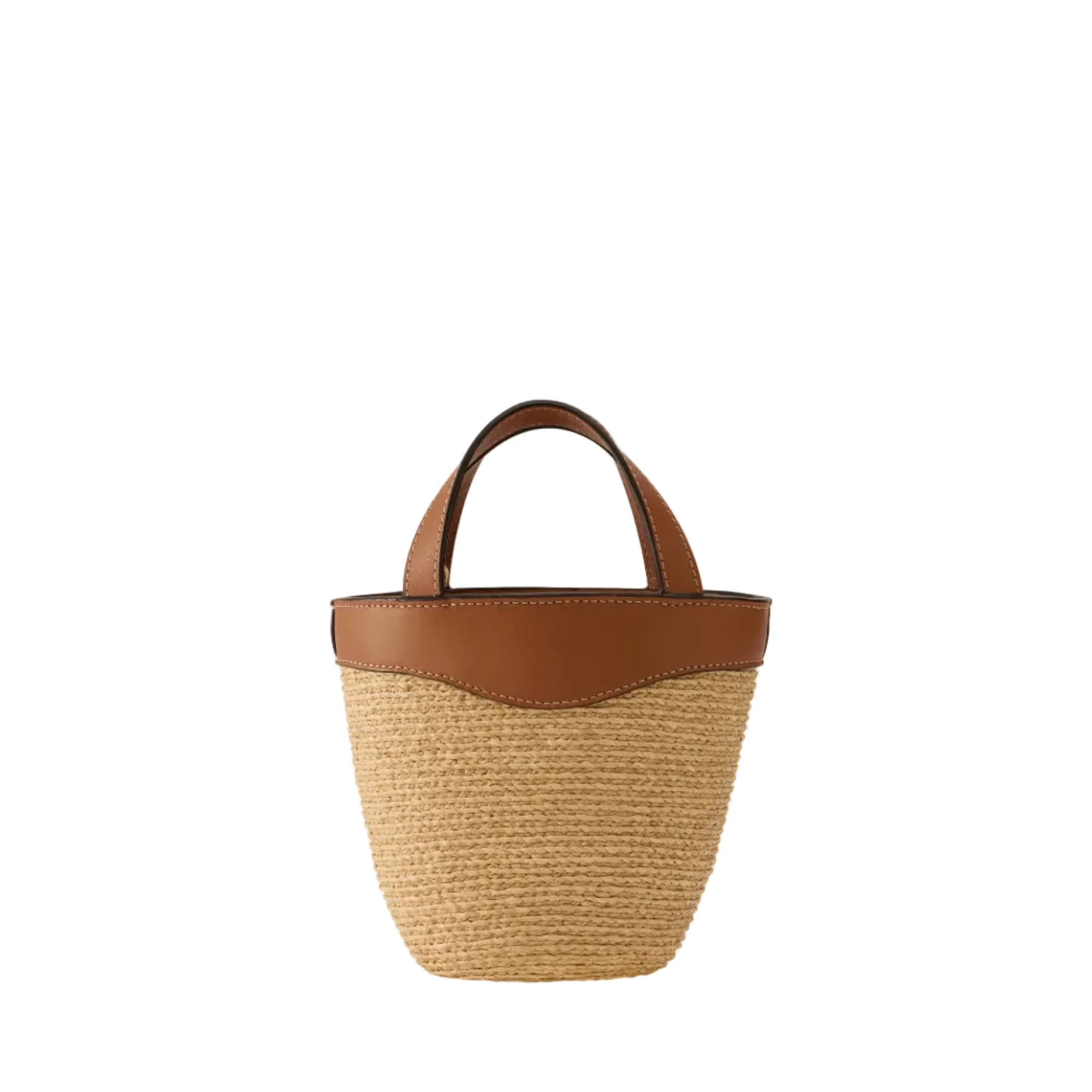 Ama Raffia Braid Basket - Image 6