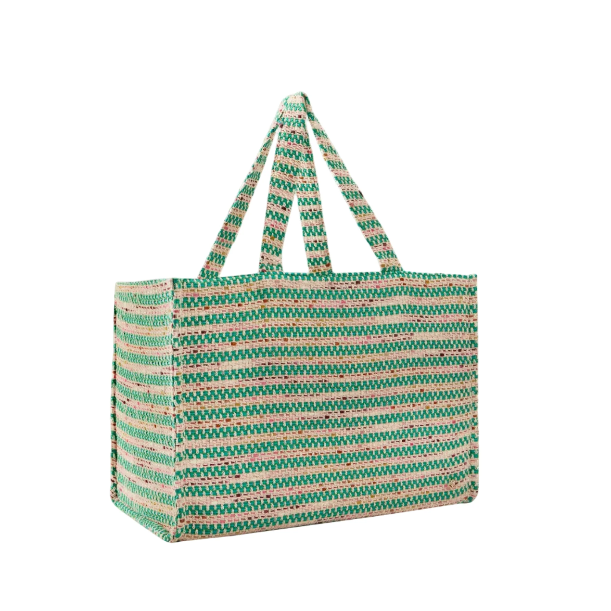 Anika Boucle Stripe Tote - Image 2