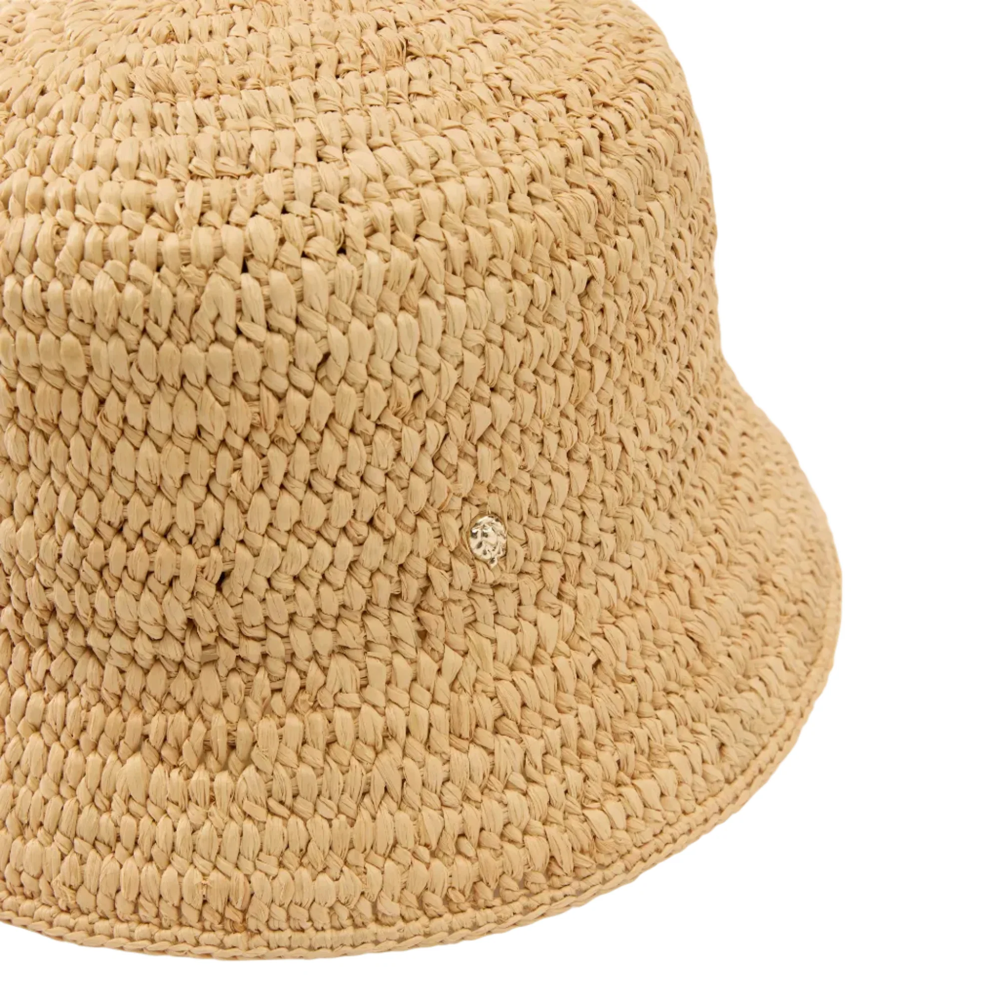 Chaturi Raffia Crochet Bucket - Image 3