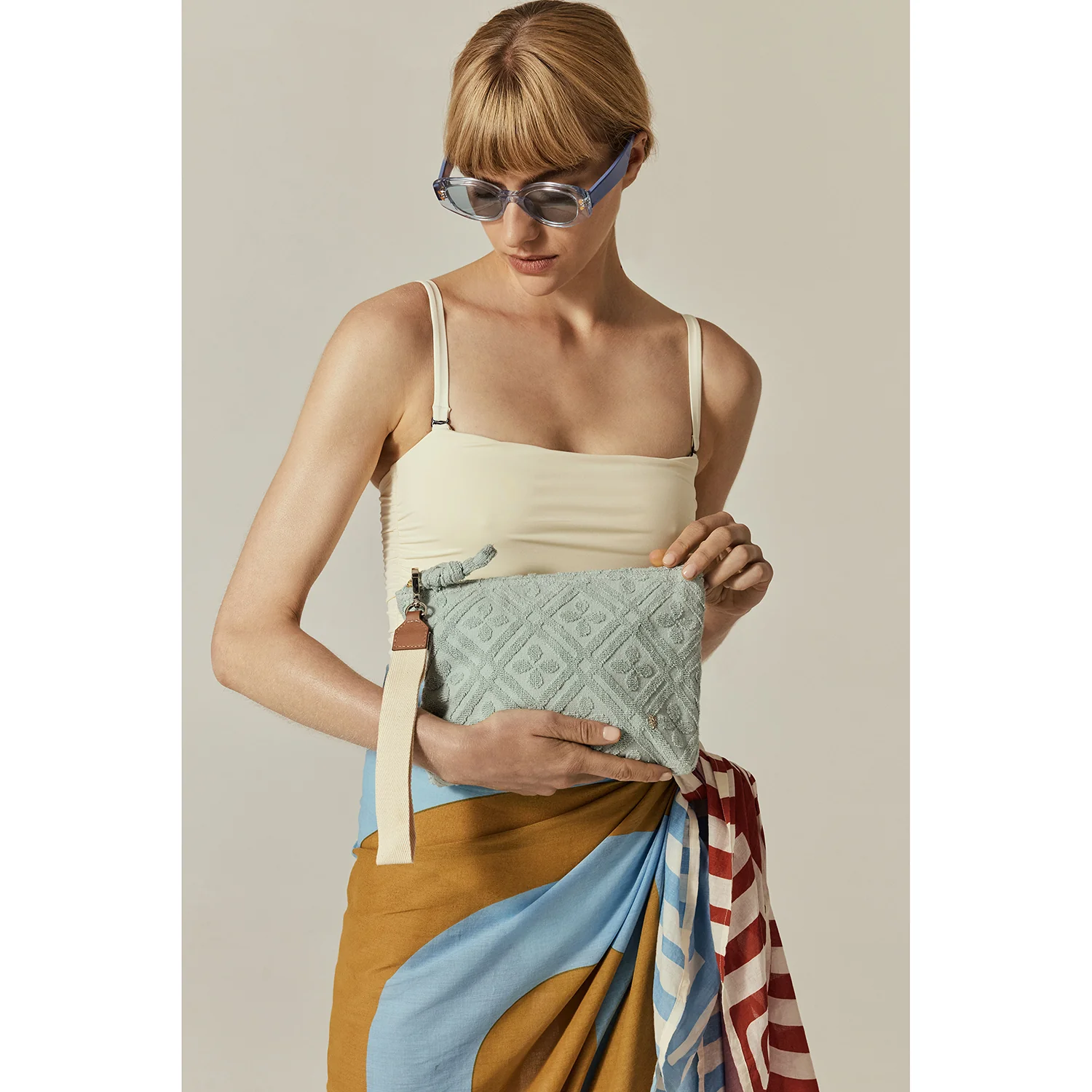 Dayani Cotton Toweling Pouch - Image 12