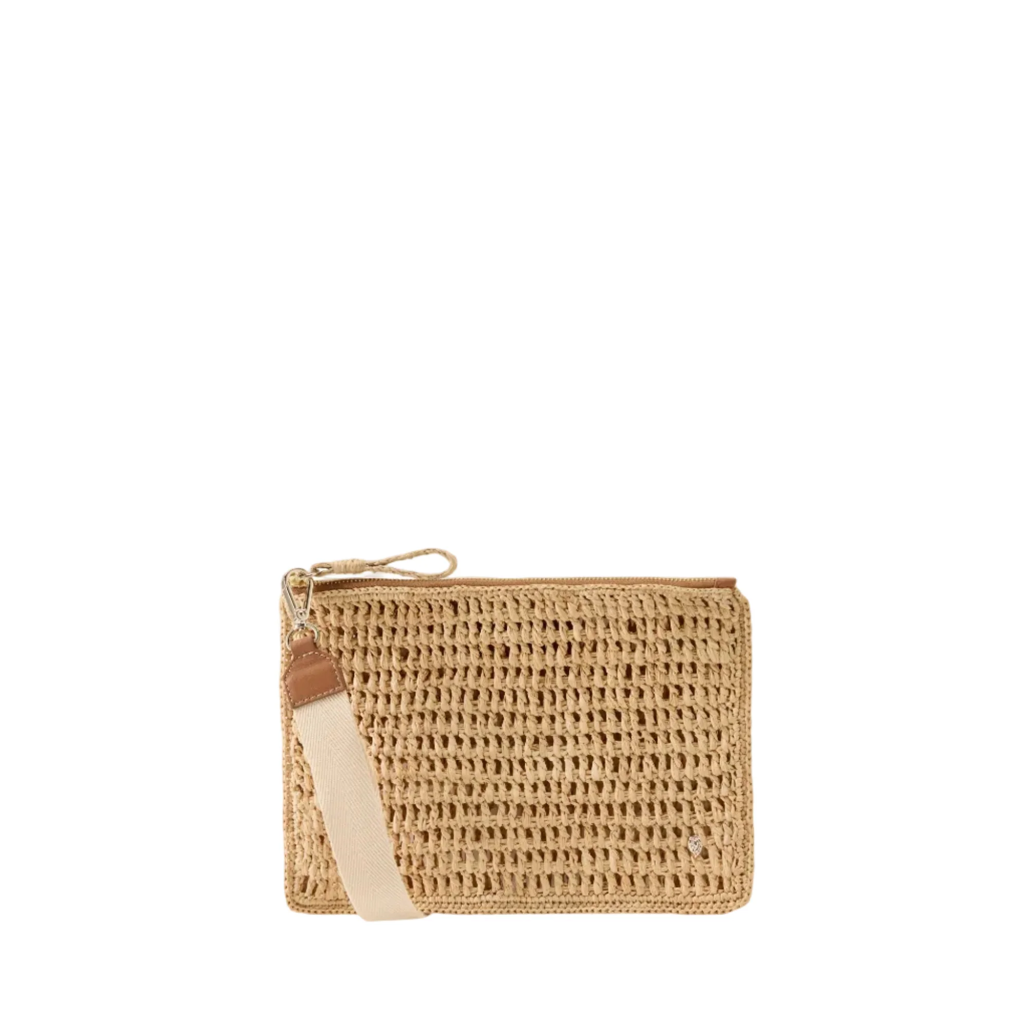 Dayani Raffia Crochet Pouch - Image 5