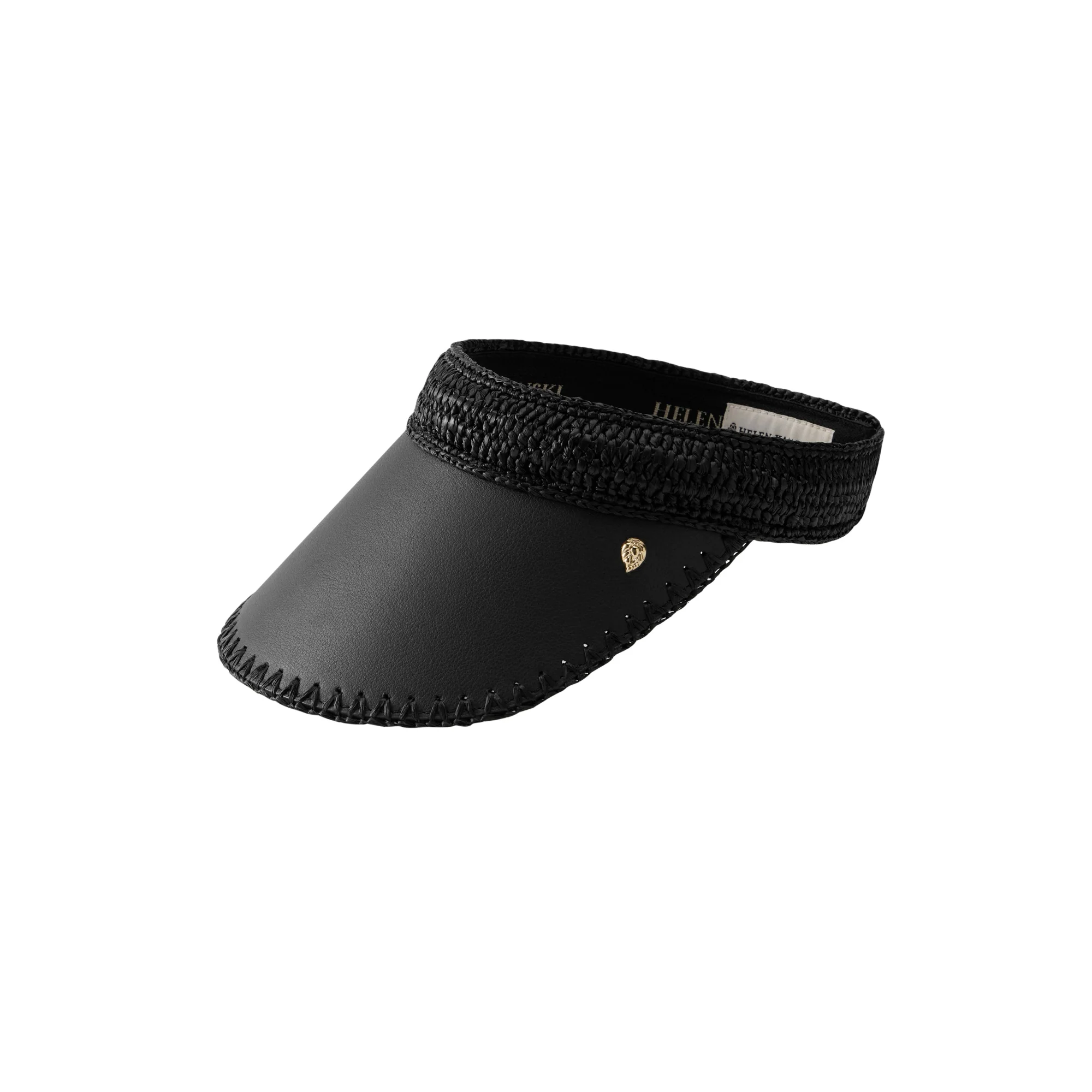 Deja Raffia Crochet Visor - Image 5