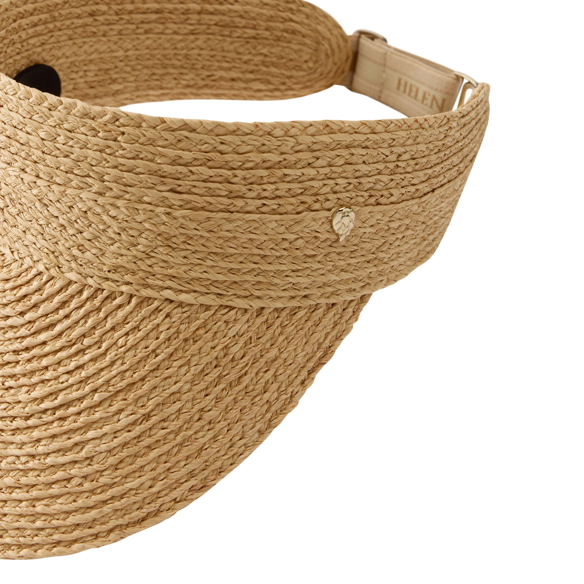 Kenna Raffia Braid Visor - Image 11