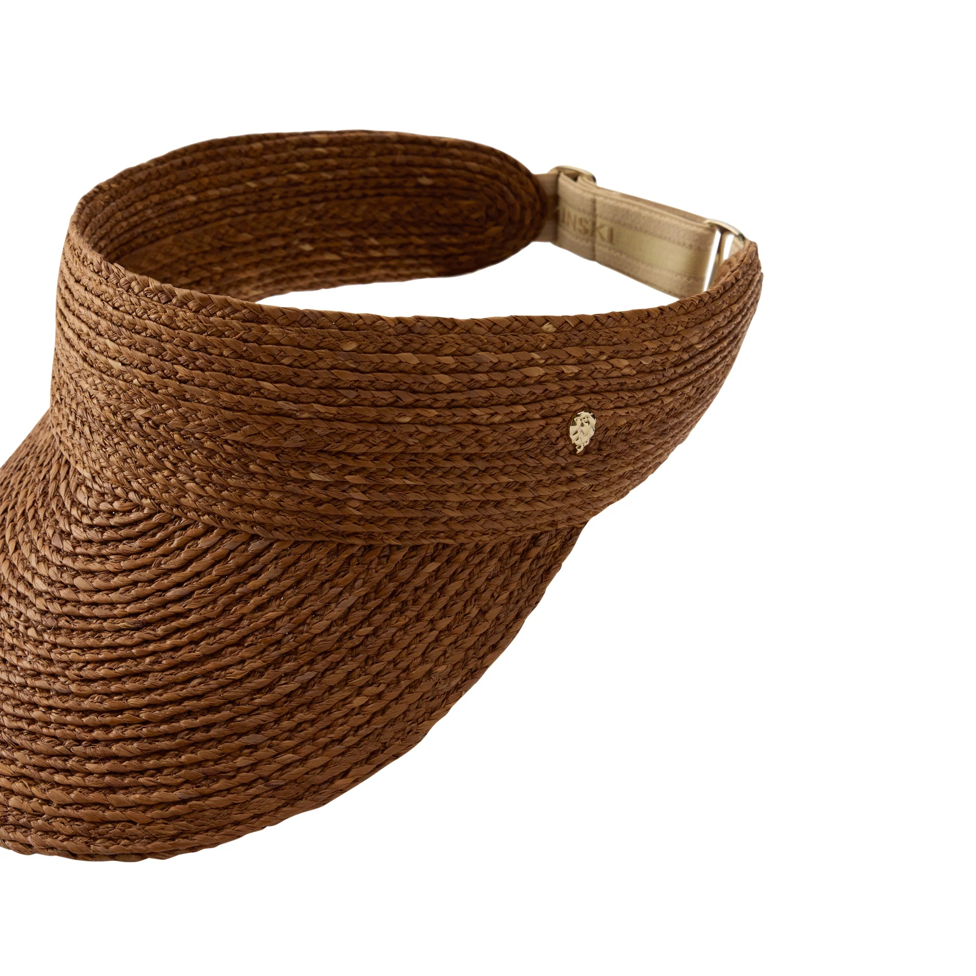 Kenna Raffia Braid Visor - Image 3