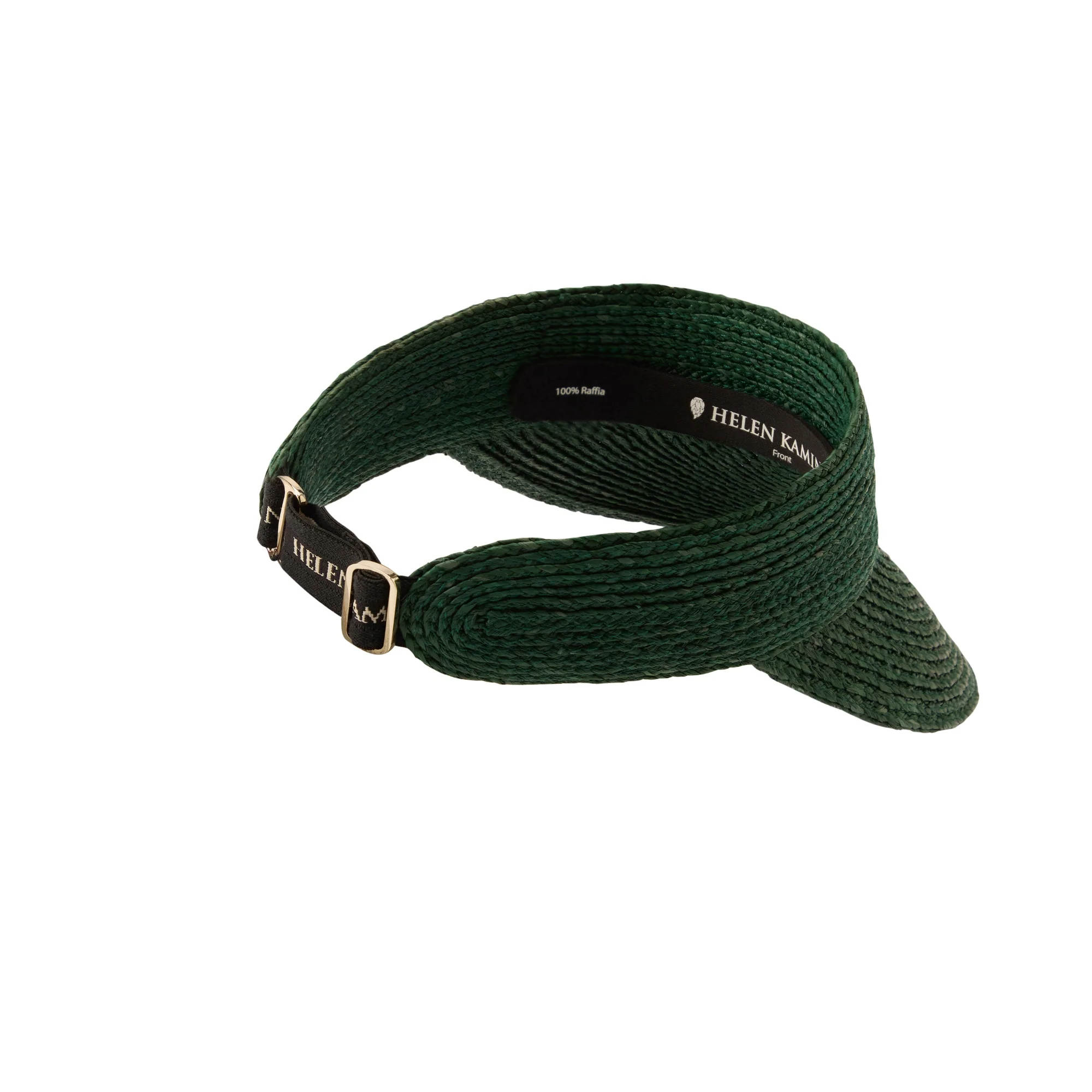 Kenna Raffia Braid Visor - Image 6
