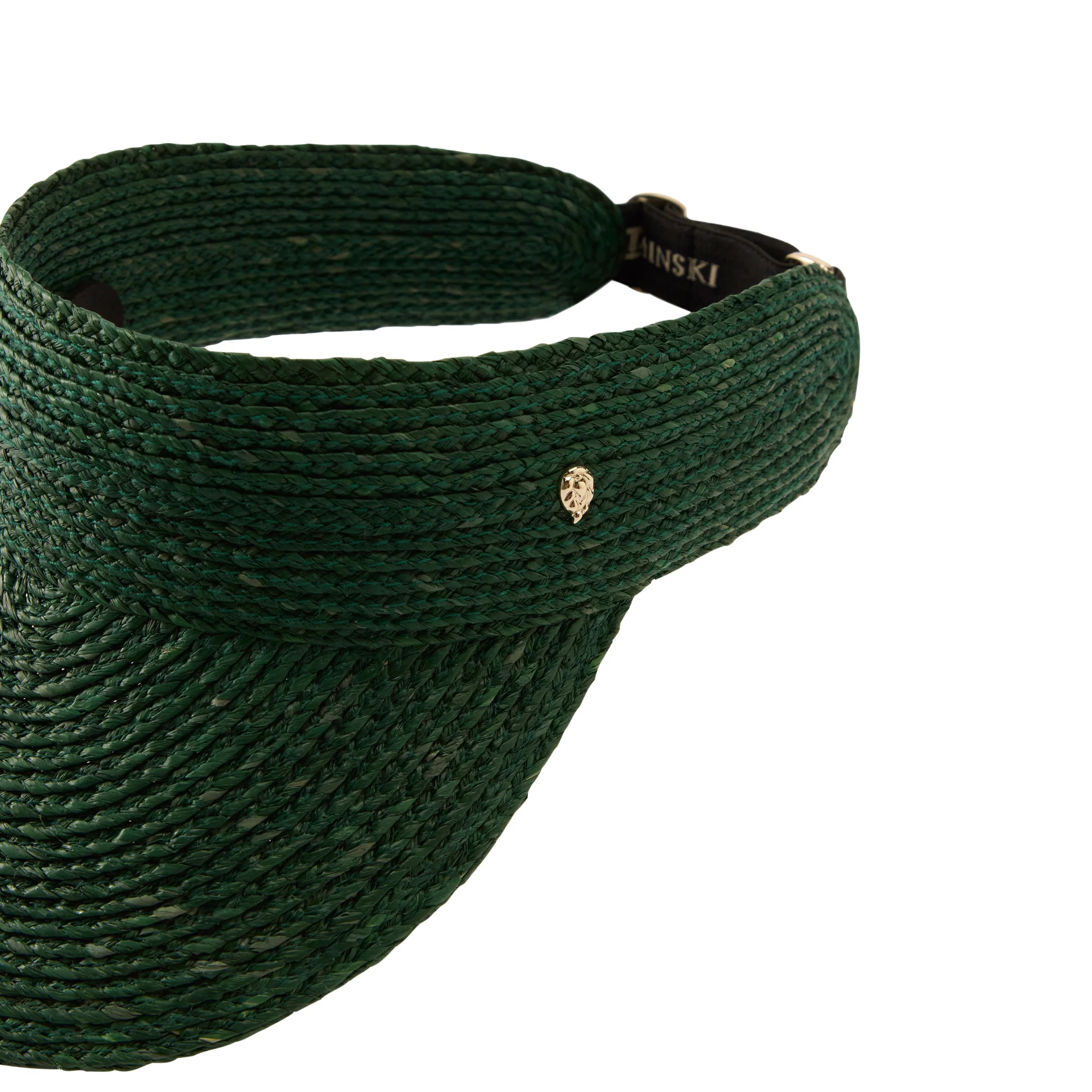 Kenna Raffia Braid Visor - Image 7