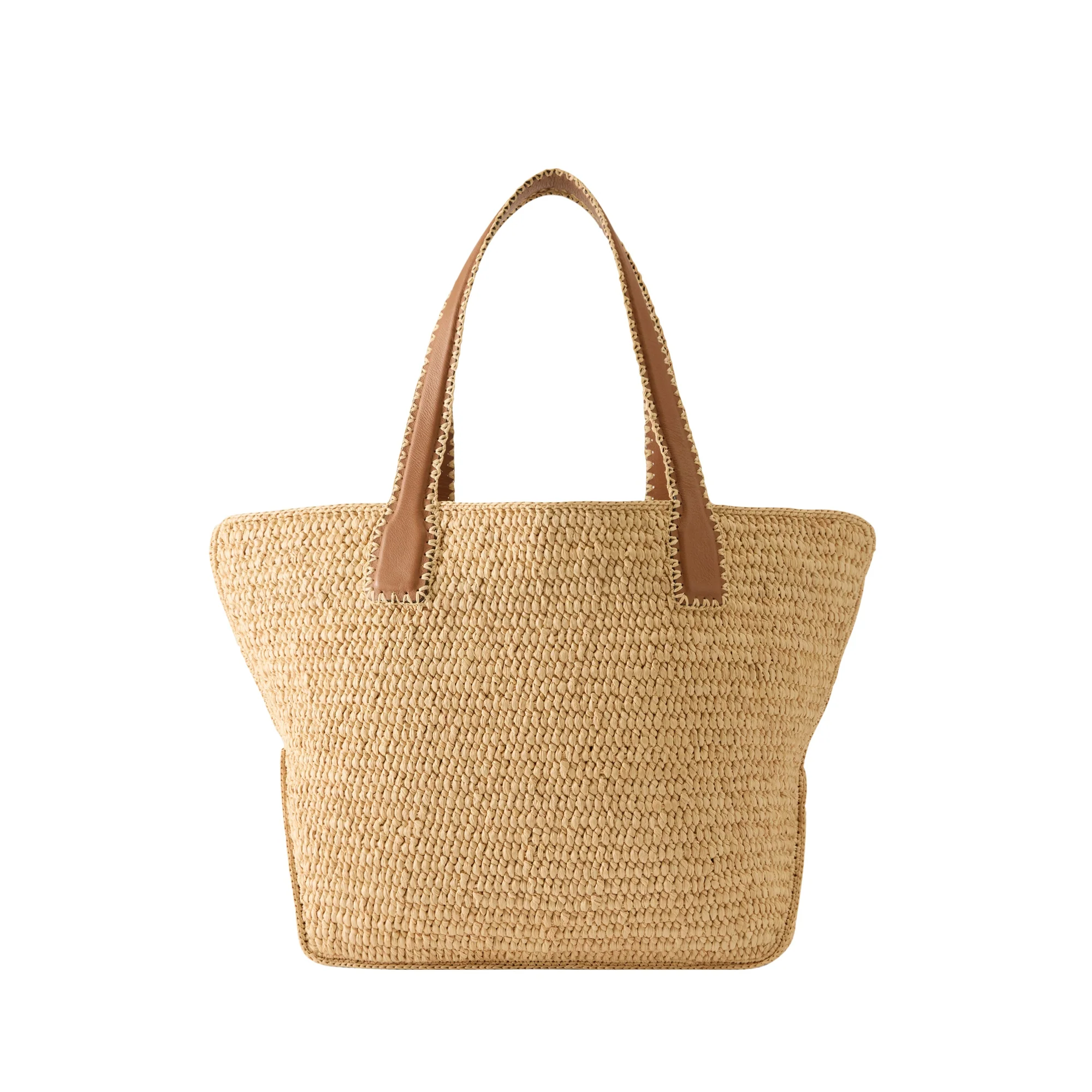 Liyoni Raffia Crochet Tote - Image 3