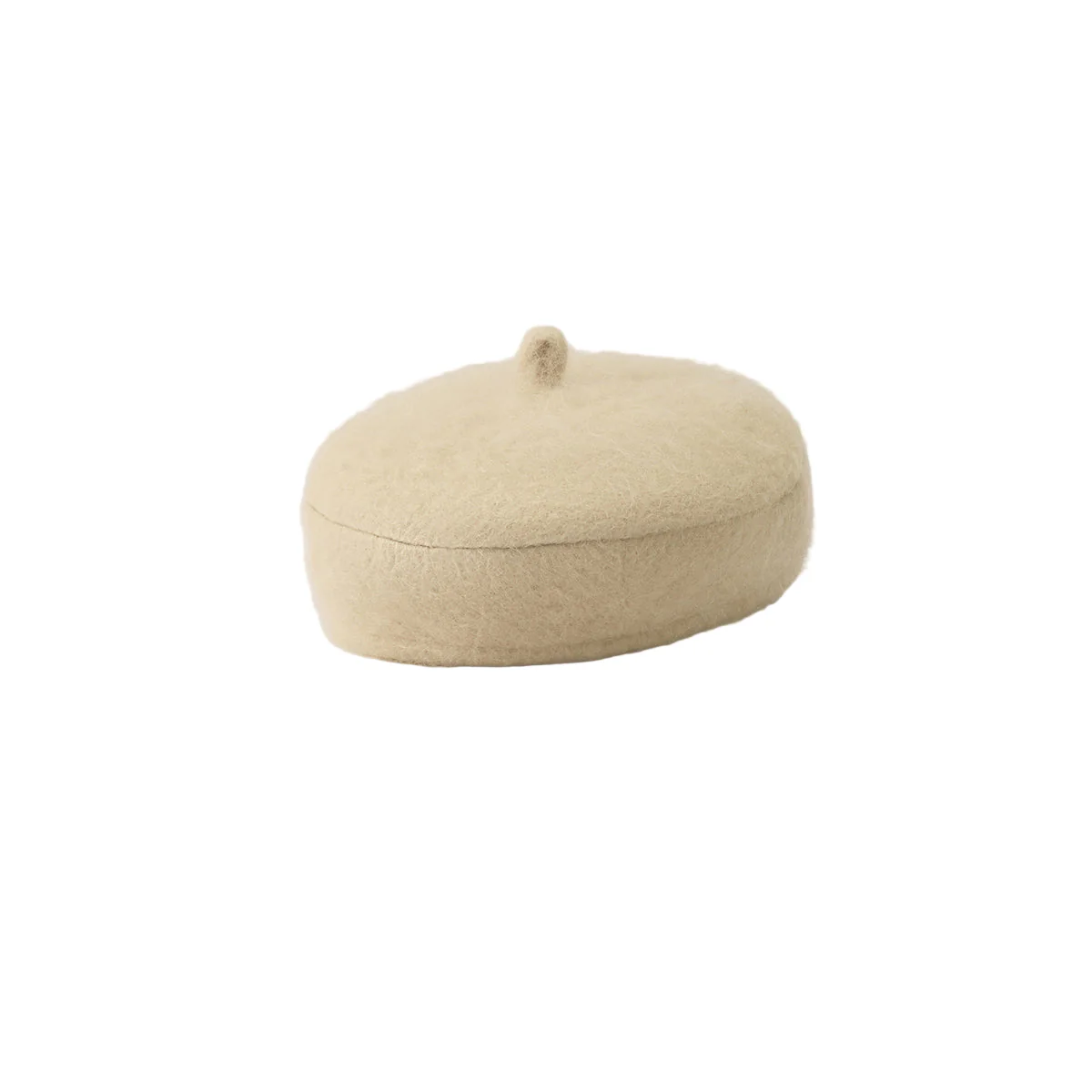 Louella Mohair Blend Beret - Image 5