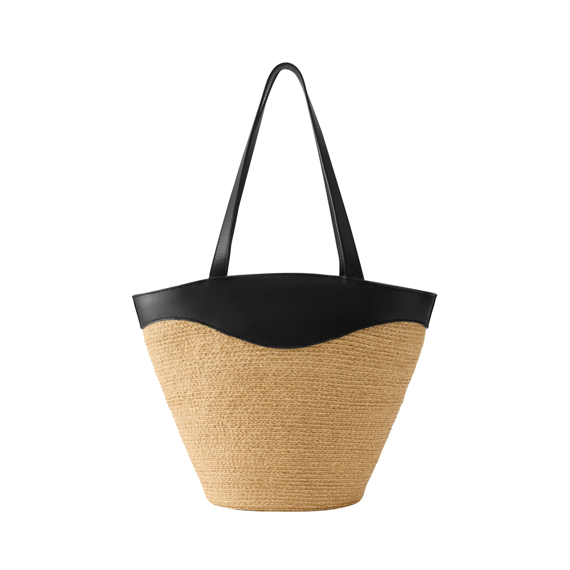 Nadee Raffia Braid Tote - Image 8