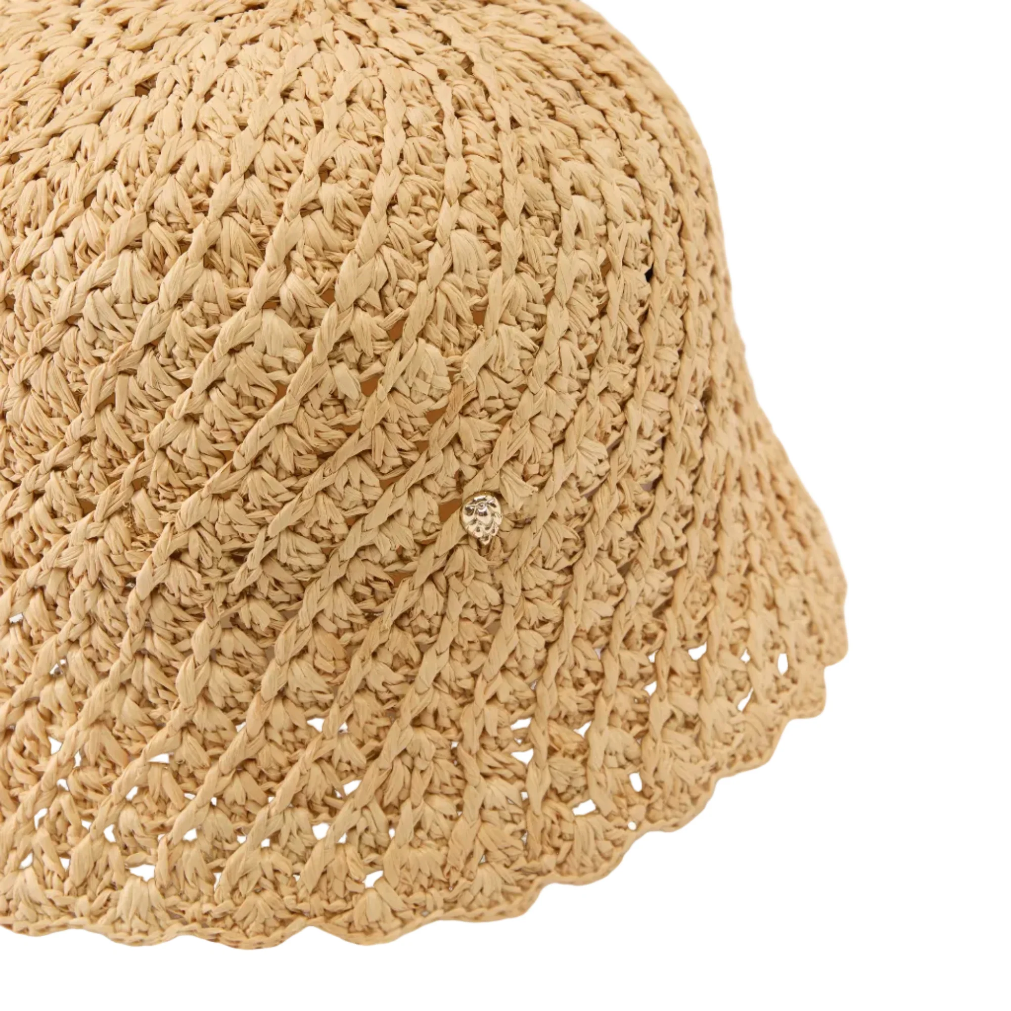 Rio Raffia Crochet Cloche - Image 6