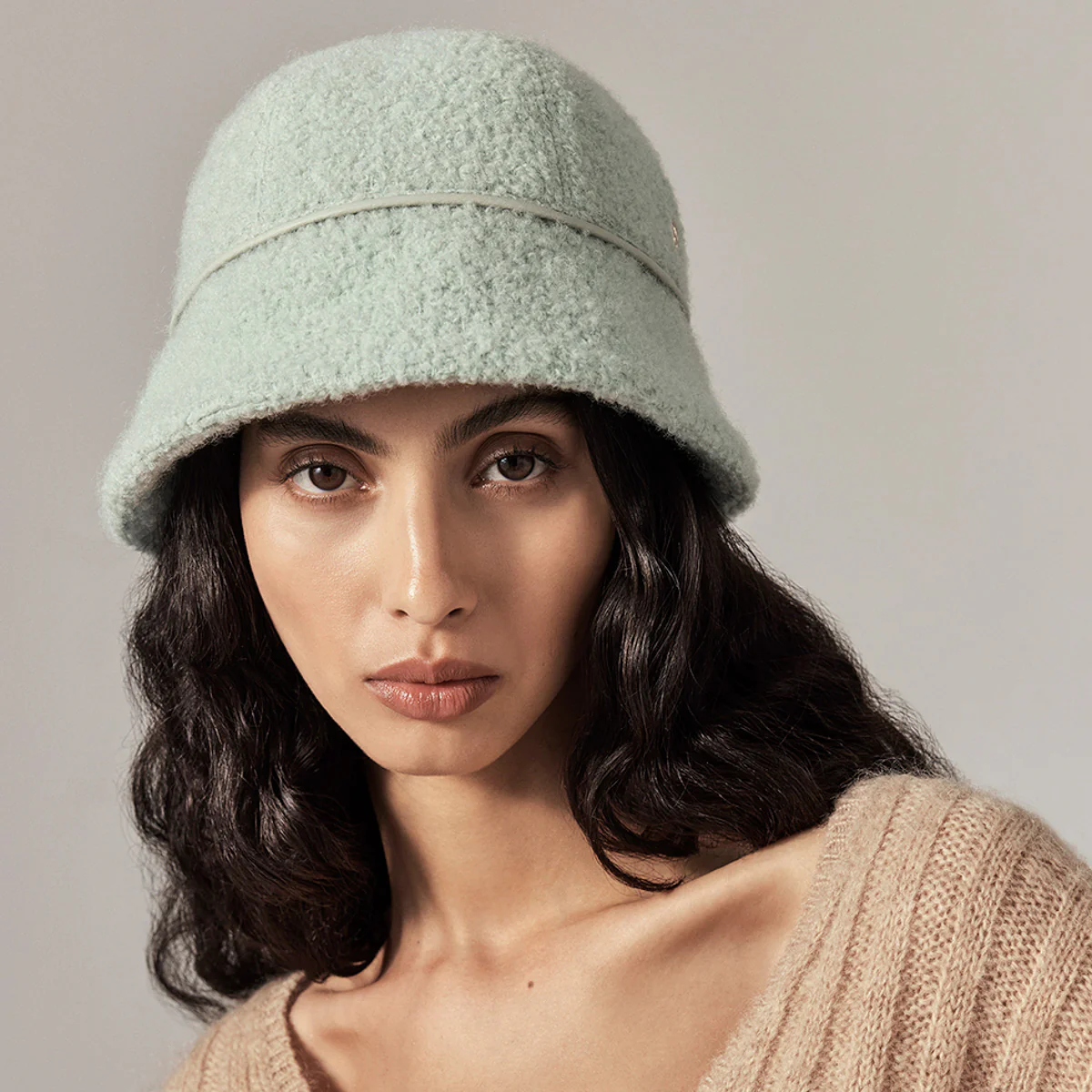 Thea Wool Blend Cloche - Image 4