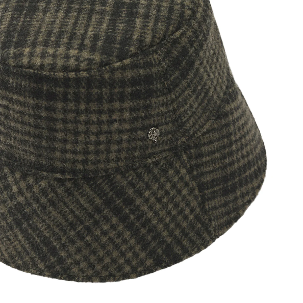 Calvin Wool Blend Check Bucket - Image 3