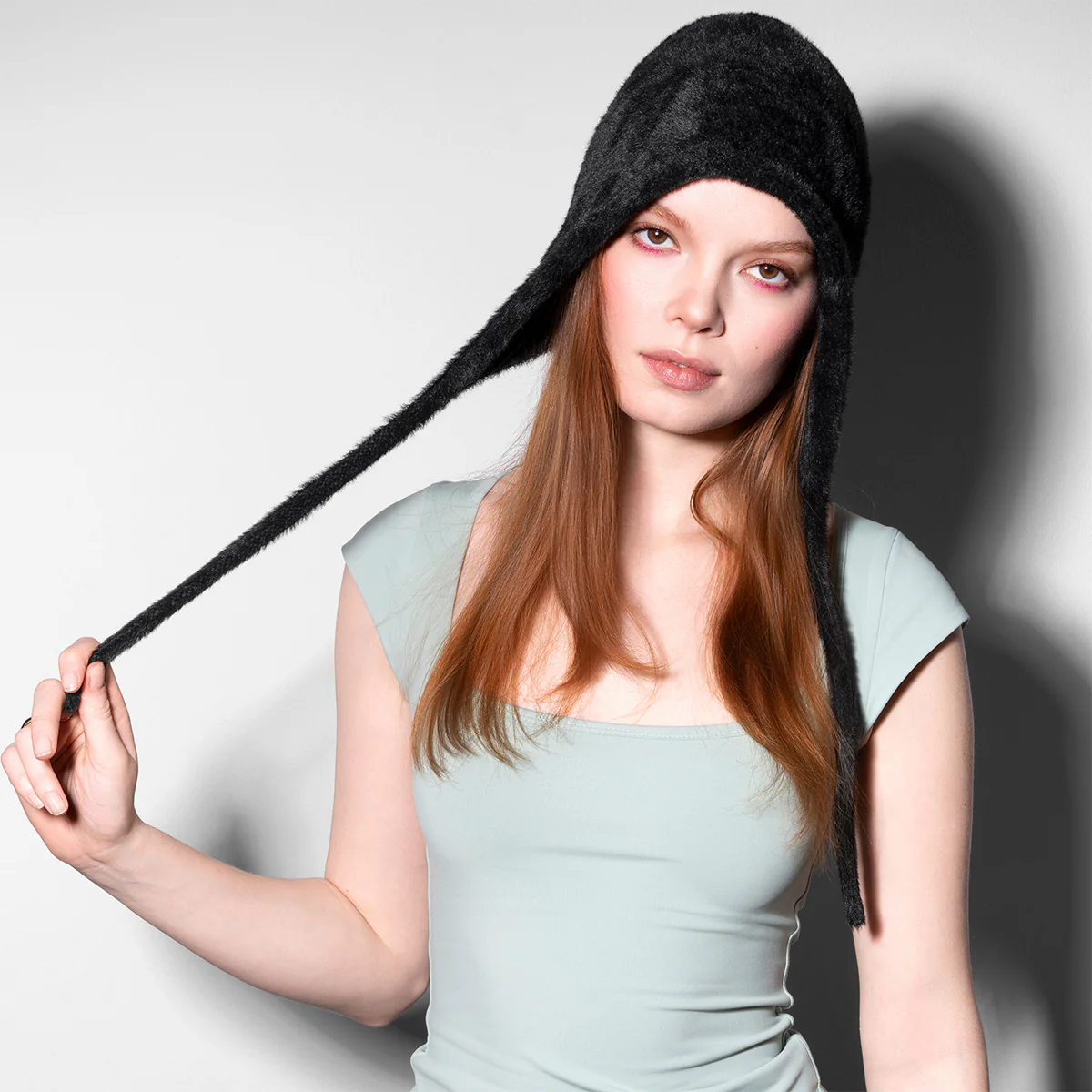 Faux Fur Knit Bonnet - Image 4