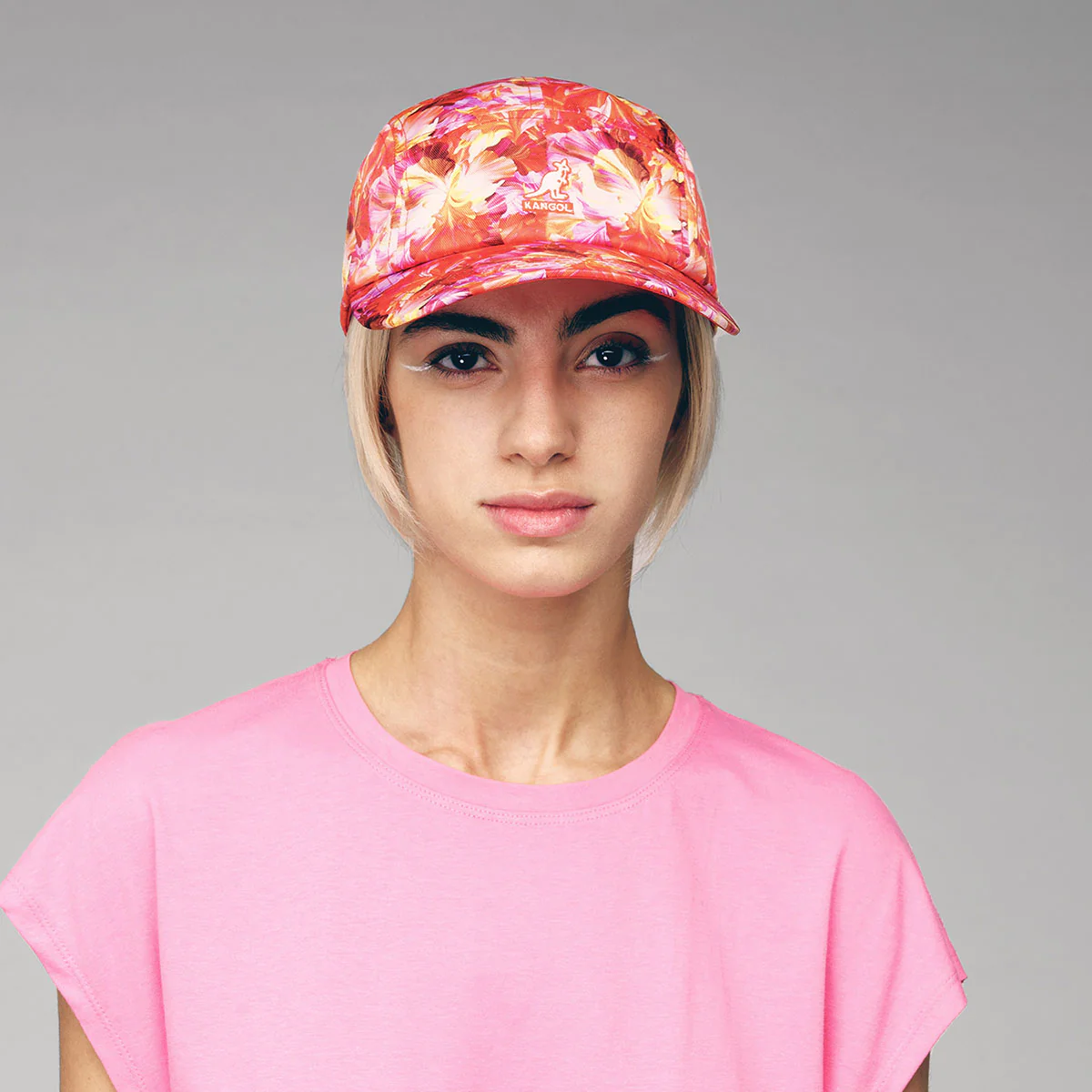 Floral 5 Panel Cap - Image 4