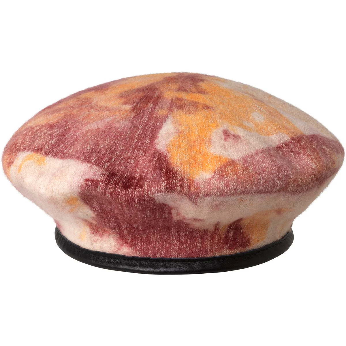 Heathered Tie Dye Beret - Image 3
