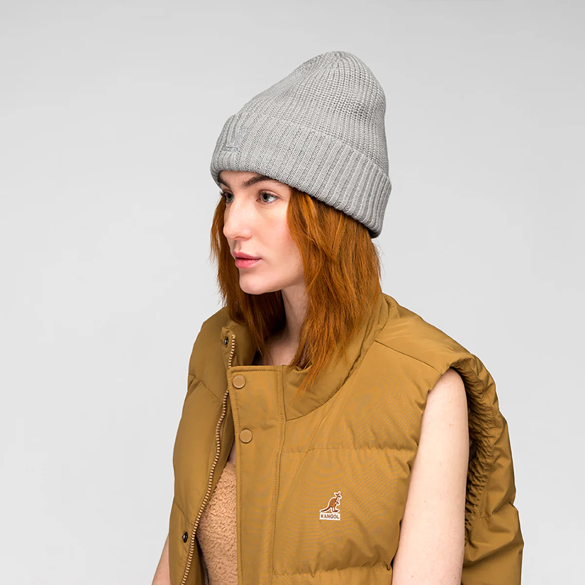 Merino Wool Rib Beanie - Image 9