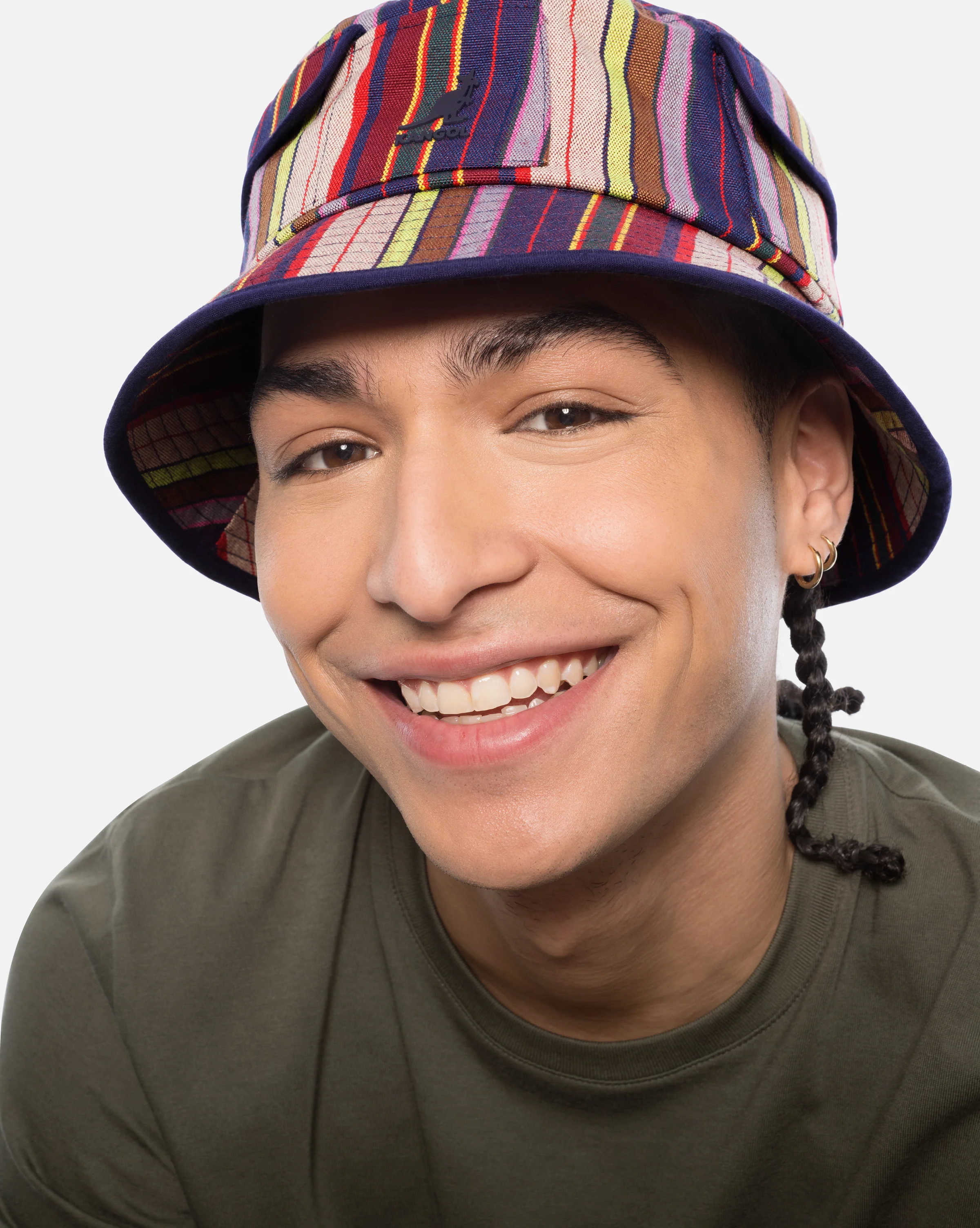 Multi Color Stripe Bucket - Image 5
