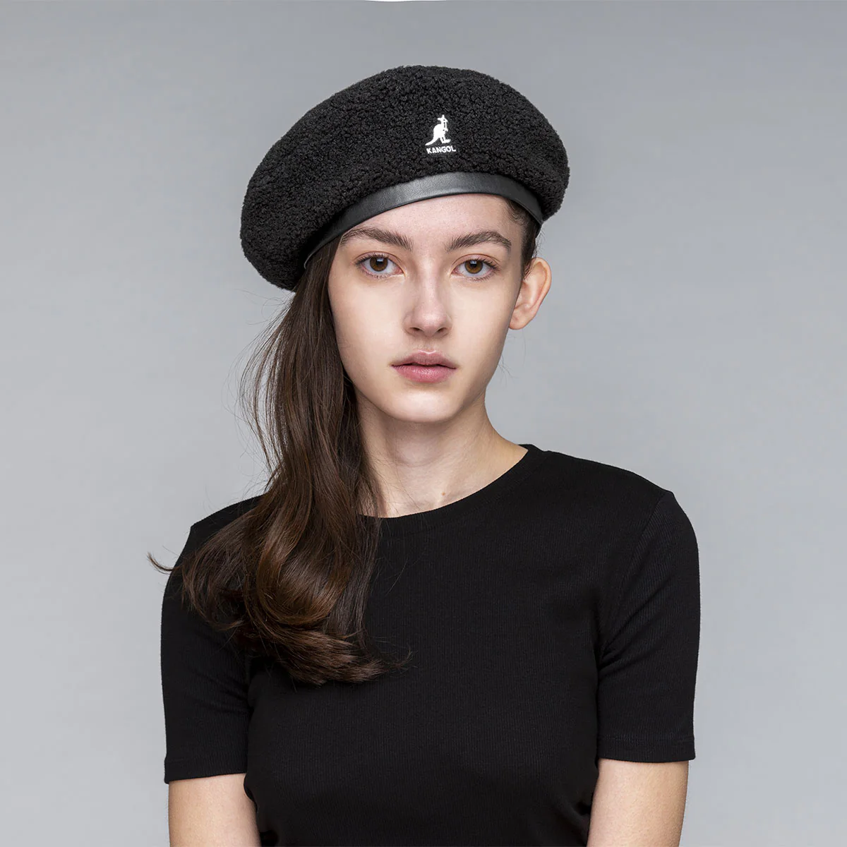 Nylon Plush Reversible Beret - Image 6