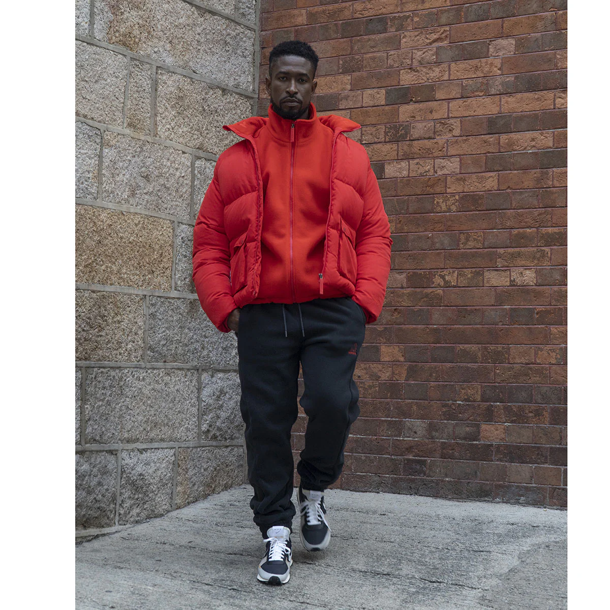 Patch Pocket Down Jacket - Image 11