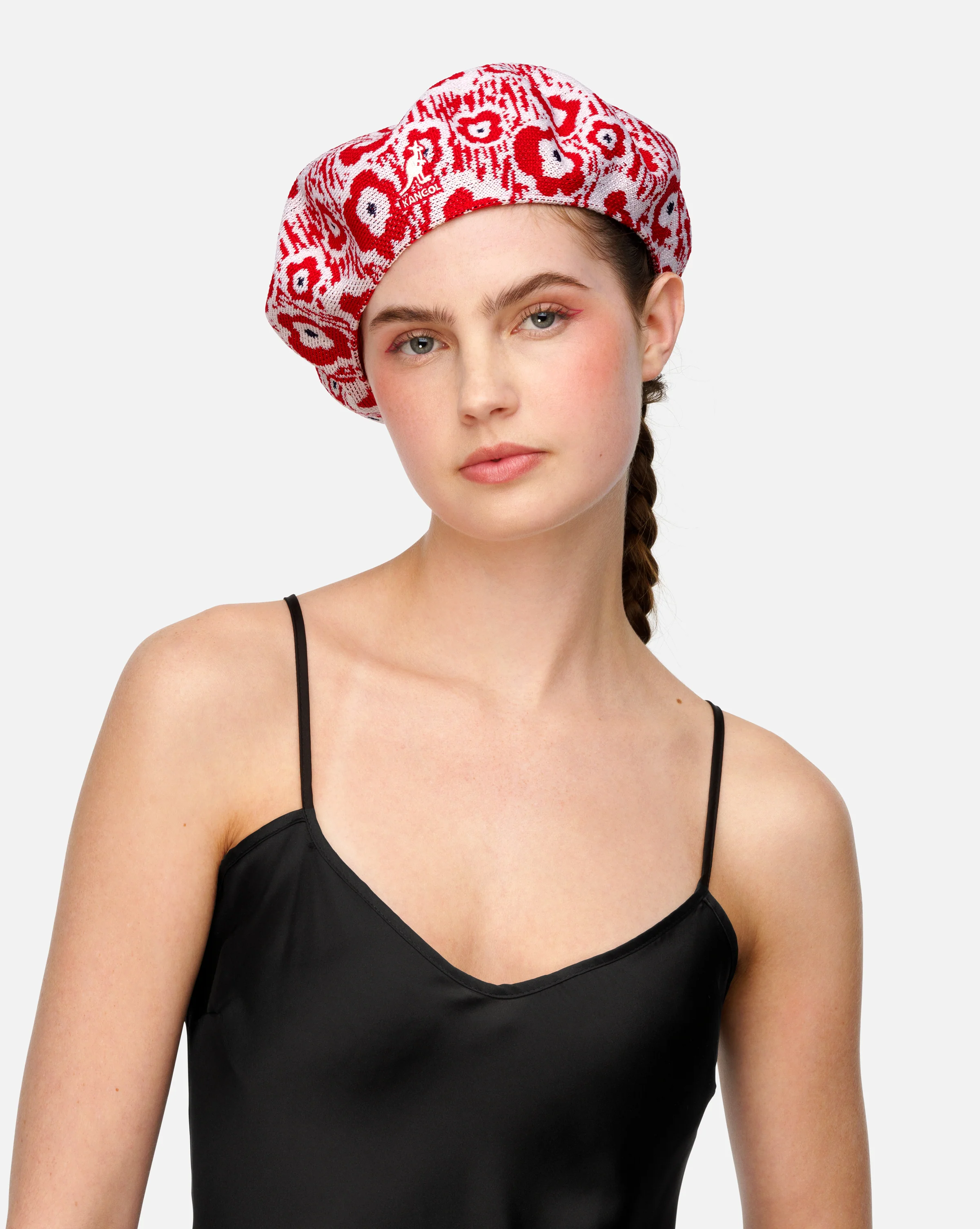 Retro Flower Beret - Image 3