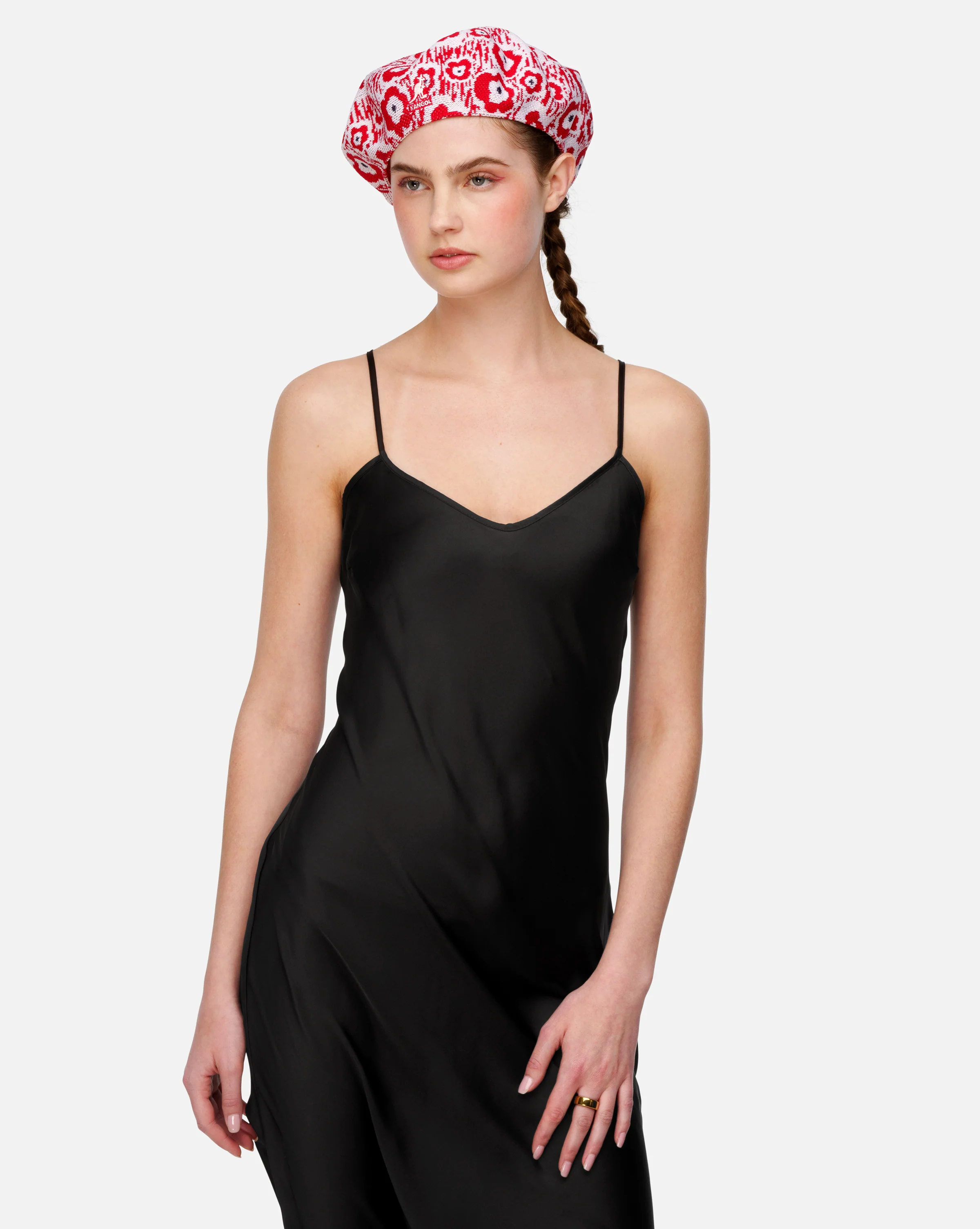 Retro Flower Beret - Image 4