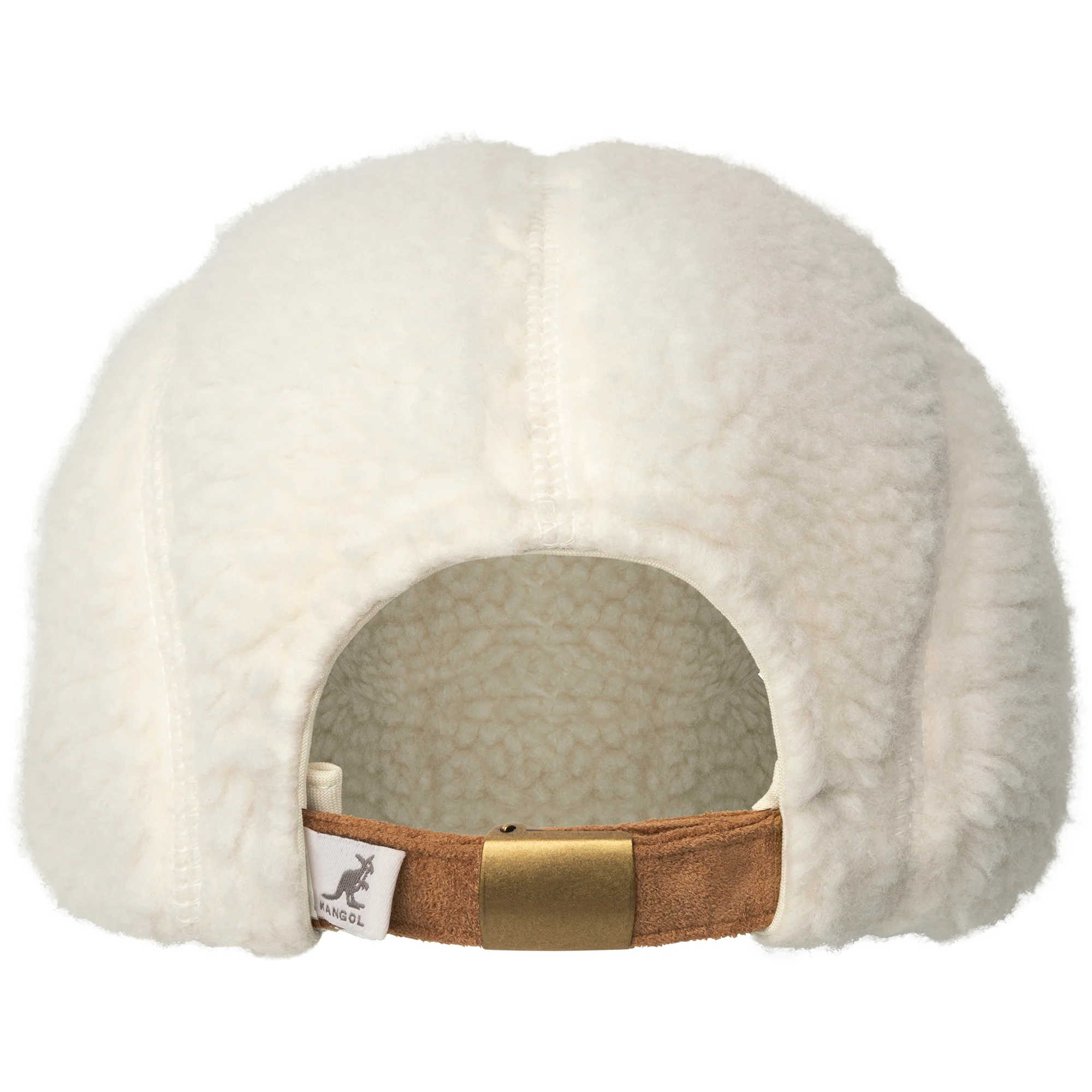 Script Faux Sherpa 5-Panel Baseball - Image 2