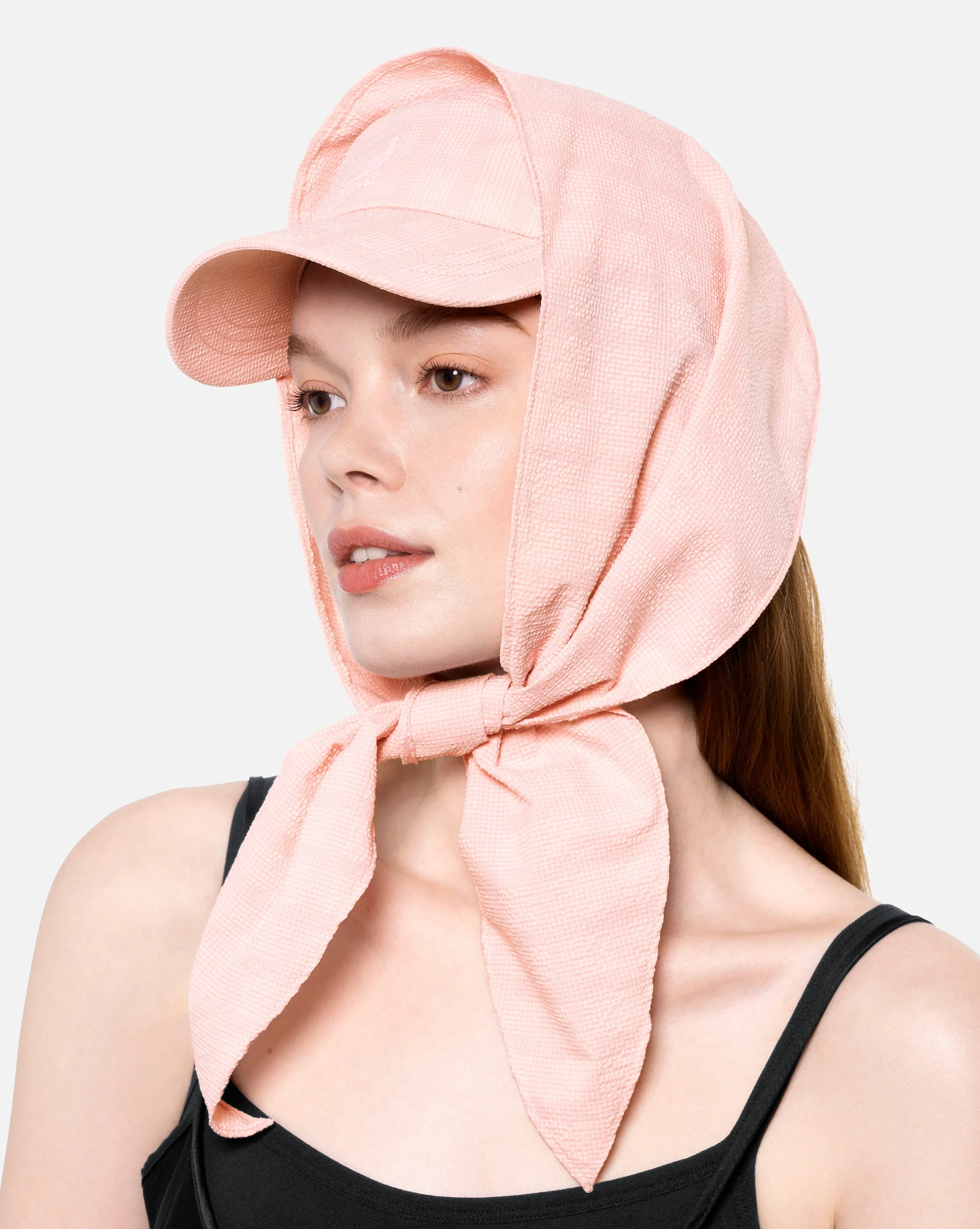 Seersucker Drape 5-Panel Cap - Image 10