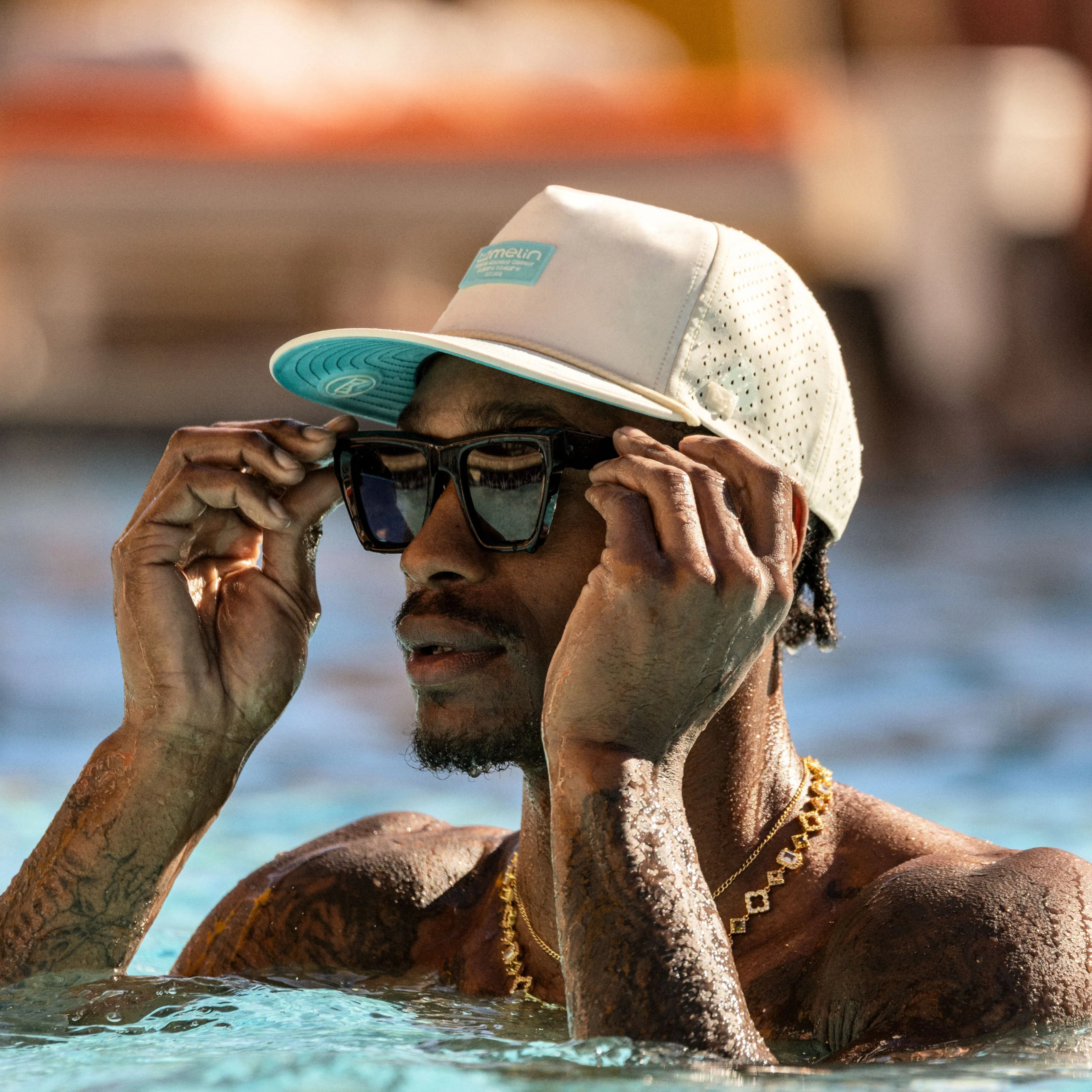 Hydro Coronado Brick Baseball Cap - Colada - Image 8