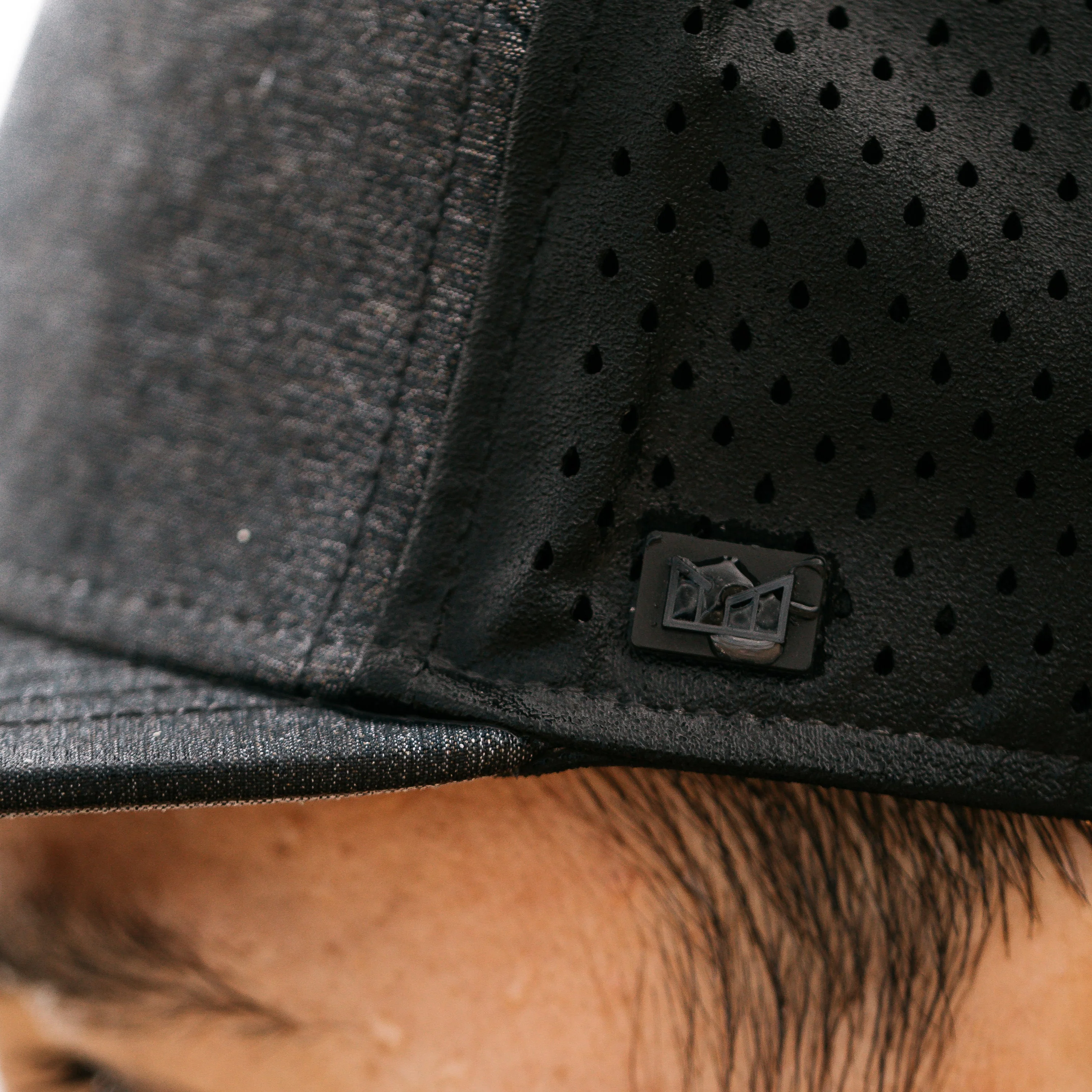 Hydro Trenches Icon Baseball Cap - Heather Charcoal/Black - Image 7
