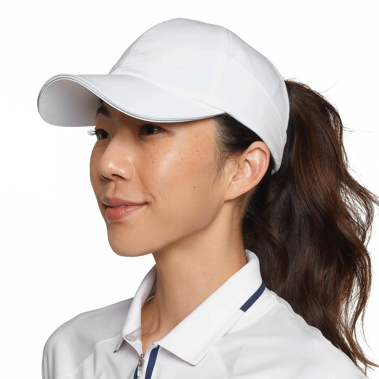 Racket Padel Ponytail Cap | White - Image 5