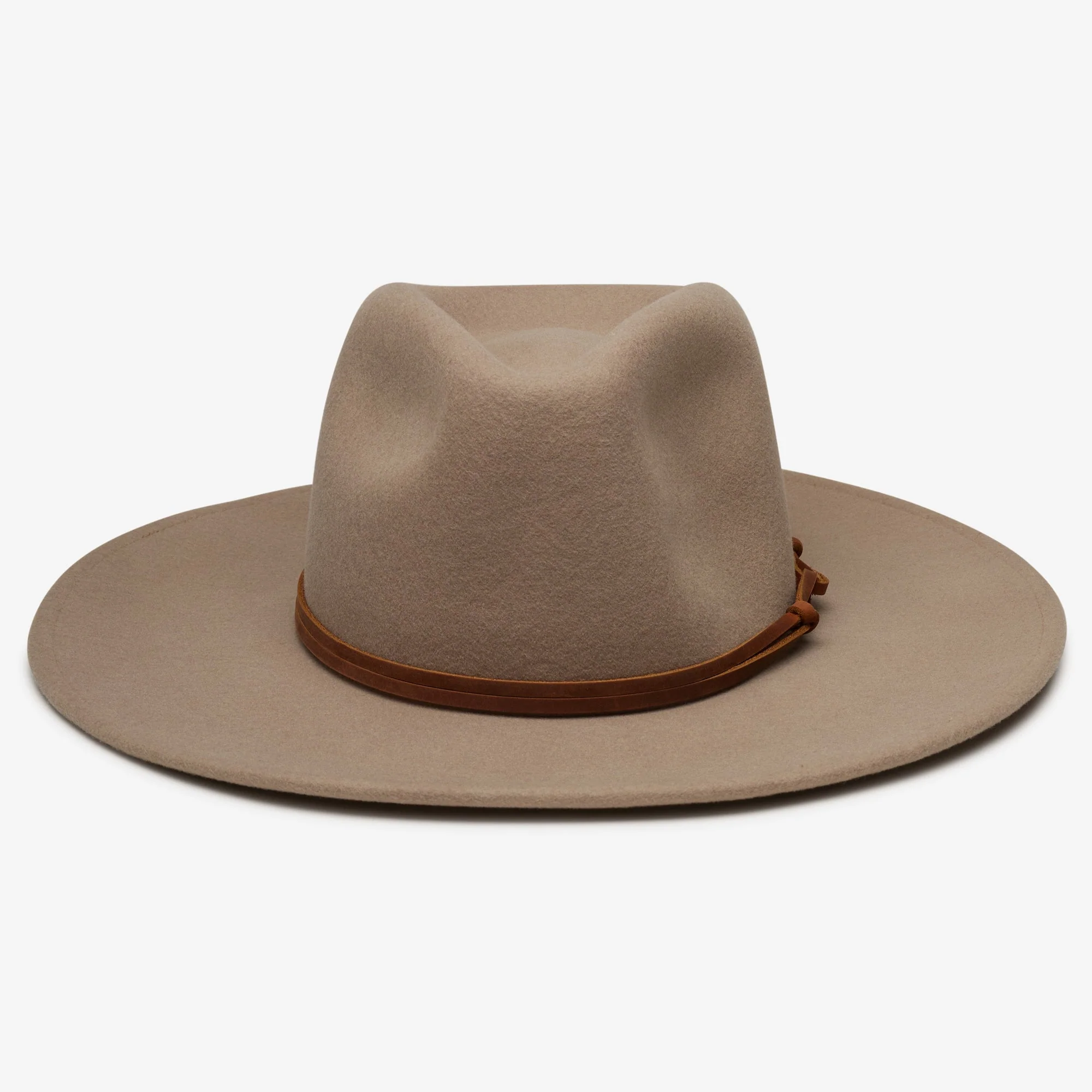 Riley Fedora | Taupe - Image 3