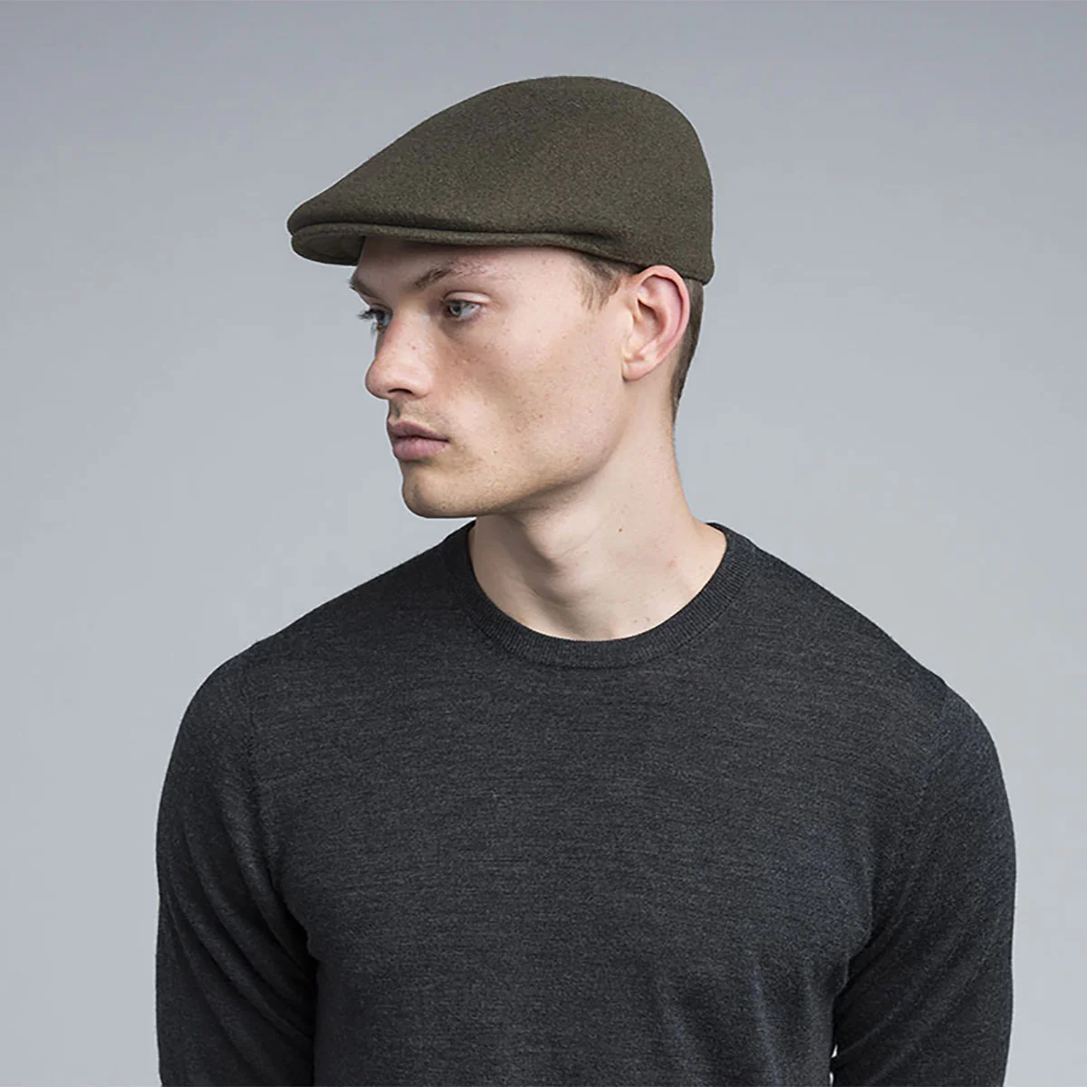 Seamless Wool 507 Flat Cap - Image 18