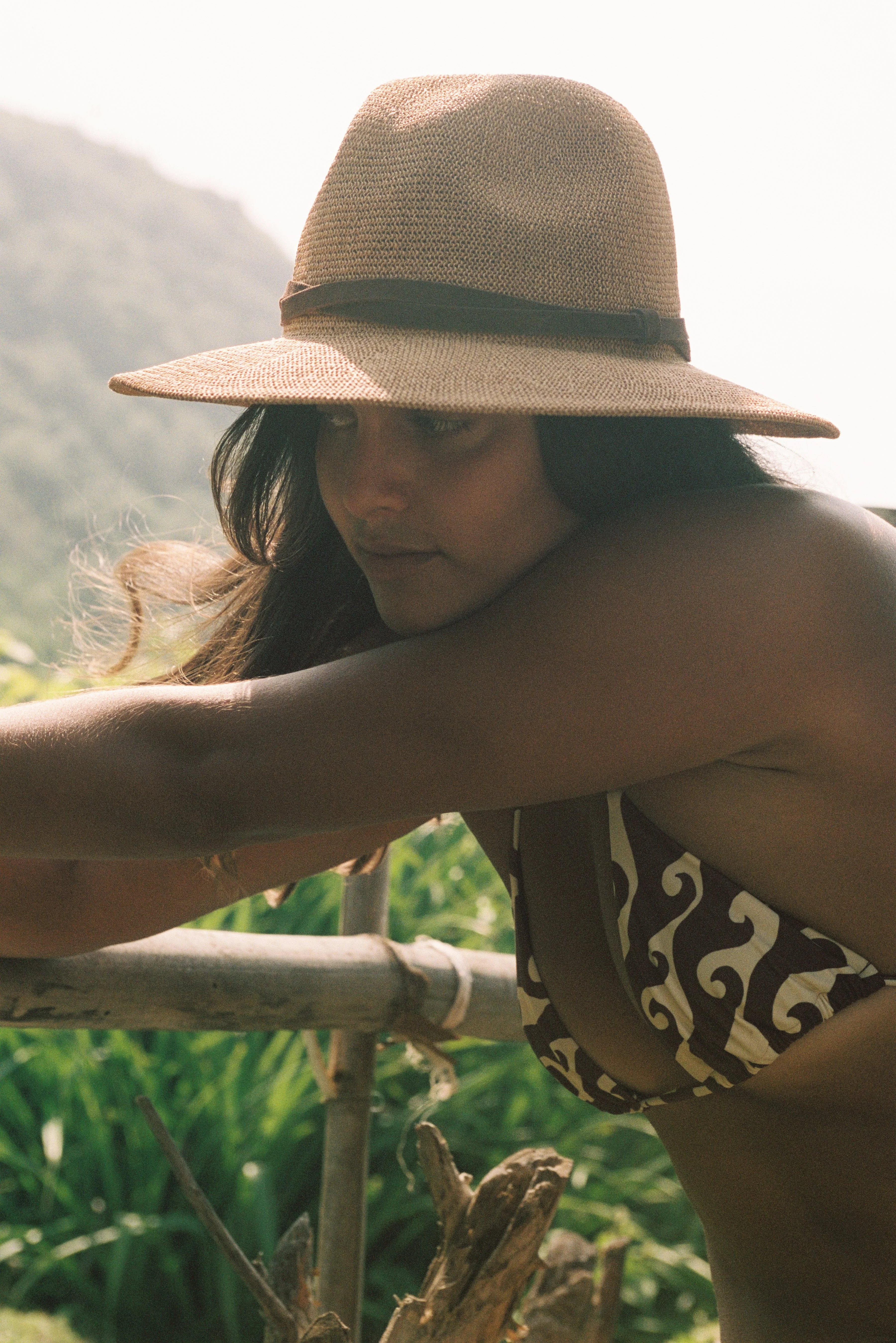 Sedona Straw Panama Fedora | Camel - Image 8