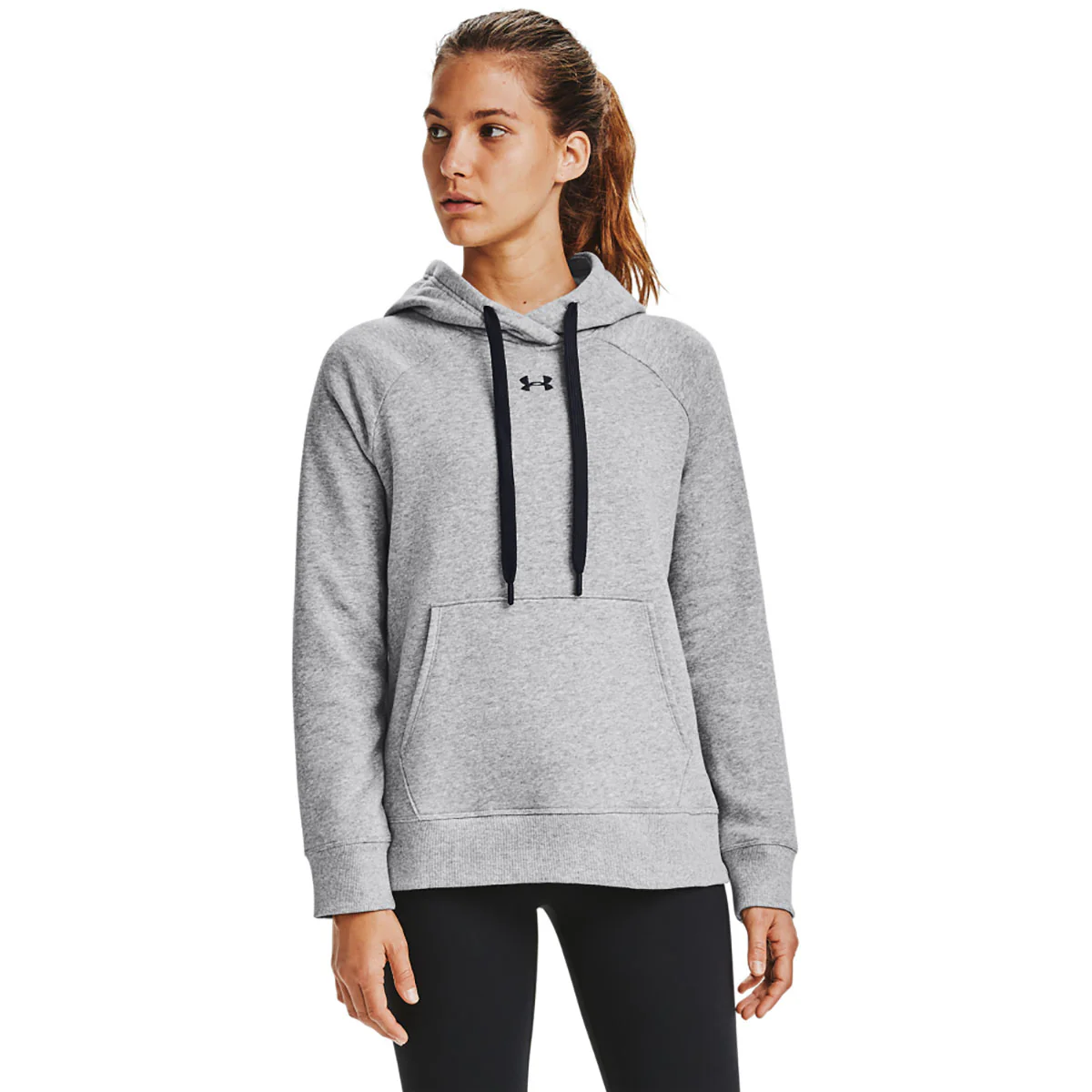 UA Women's Rival Fleece HB Hoodie - Image 3