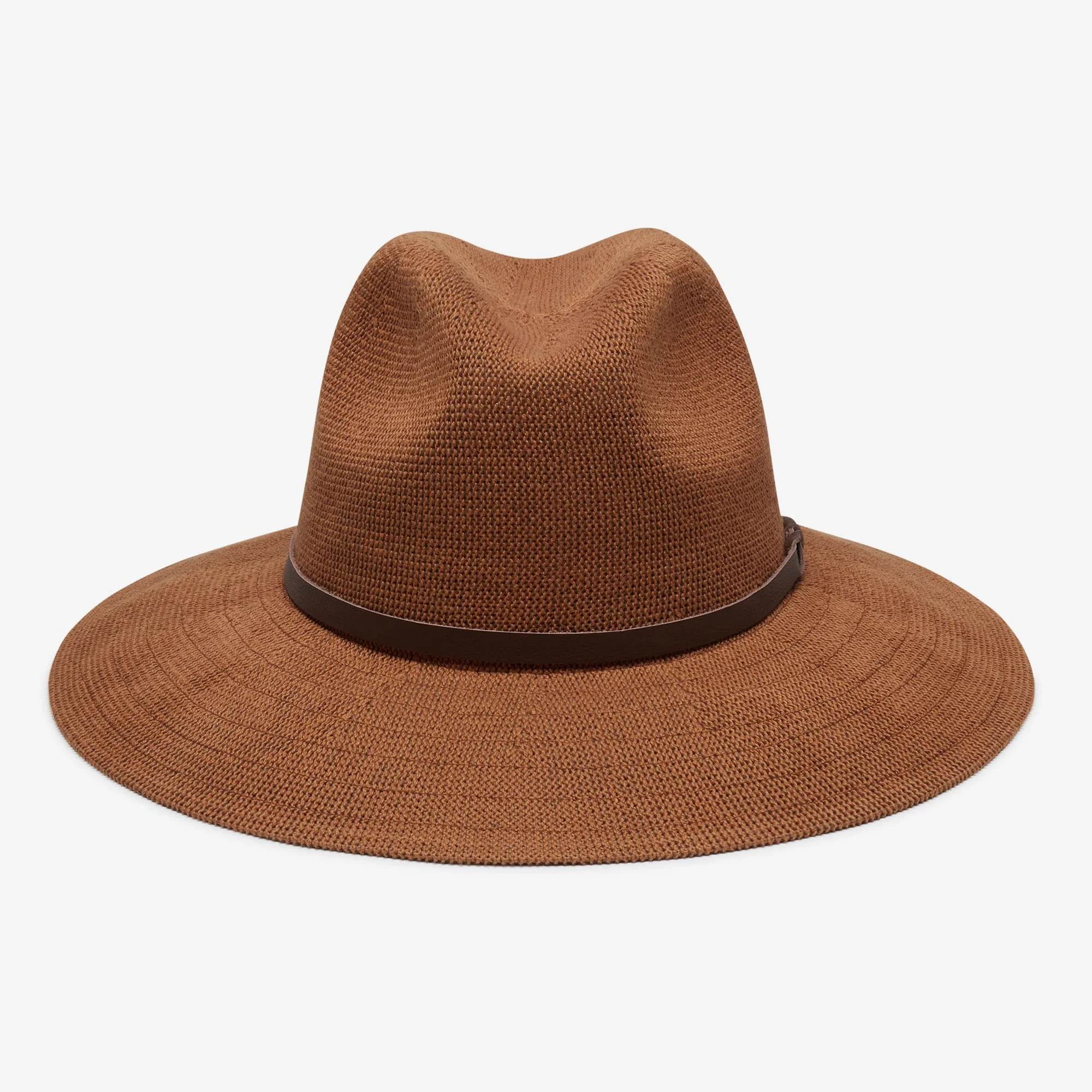Winona Packable Panama Fedora | Honey - Image 3