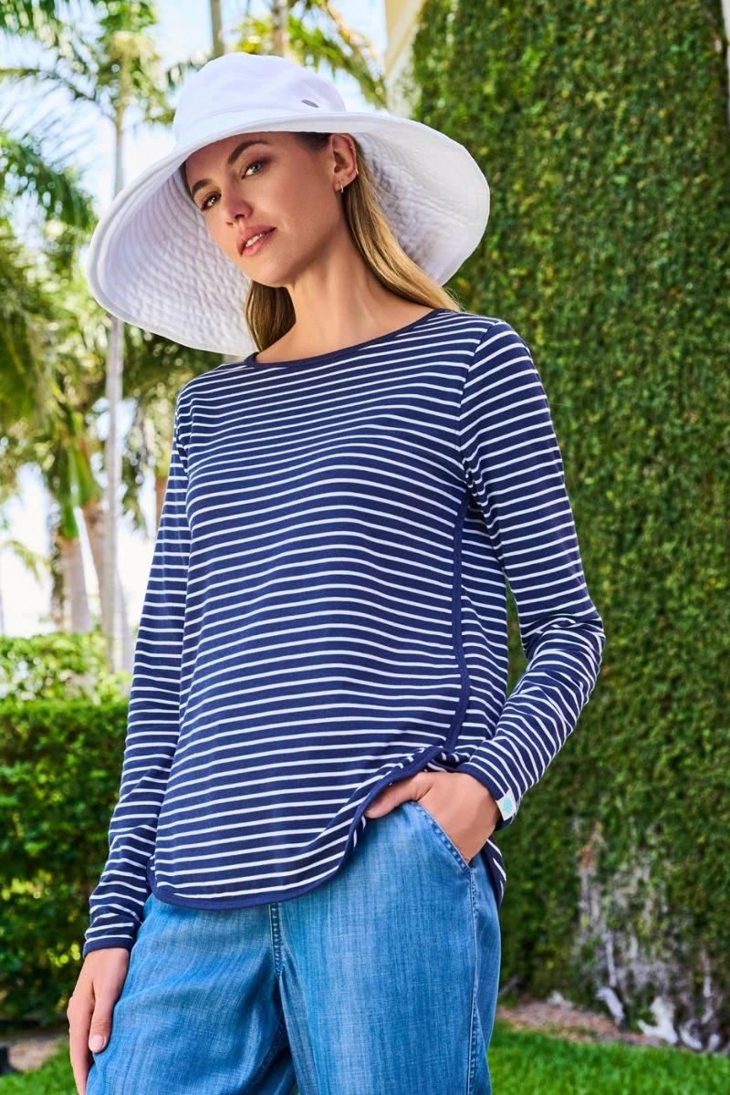 Women's Brittany Beach Hat | White - Image 5