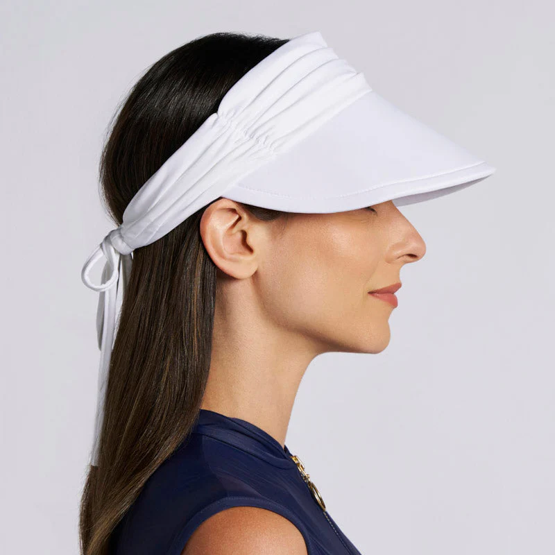 Women's Exuma Swim Visor | White - Image 3