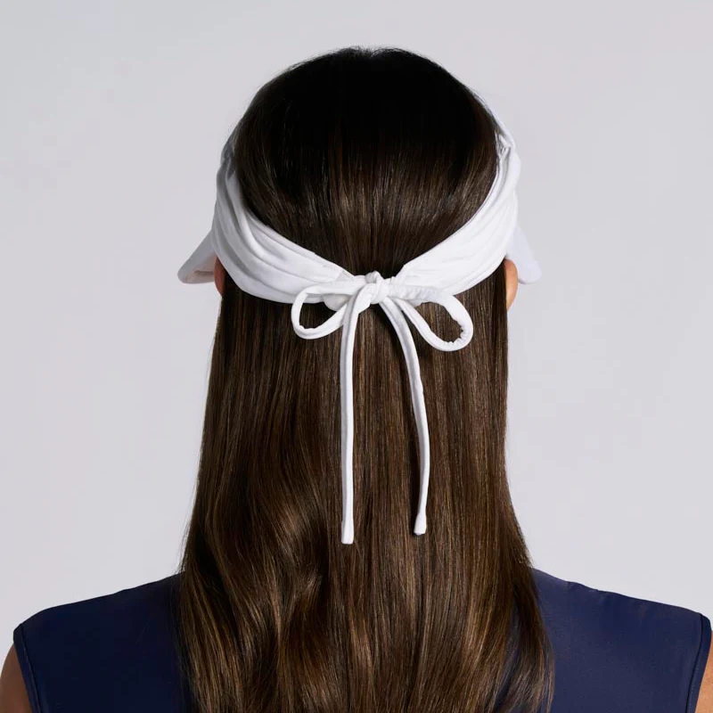 Women's Exuma Swim Visor | White - Image 4